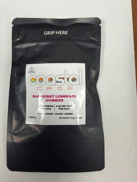 Raspberry Lemonade 20ct 1000mg Bags