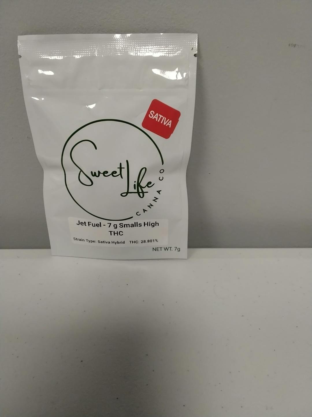 Jet Fuel 7g 28.8%THC 2.51%TERP - SWEET LIFE - SATIVA