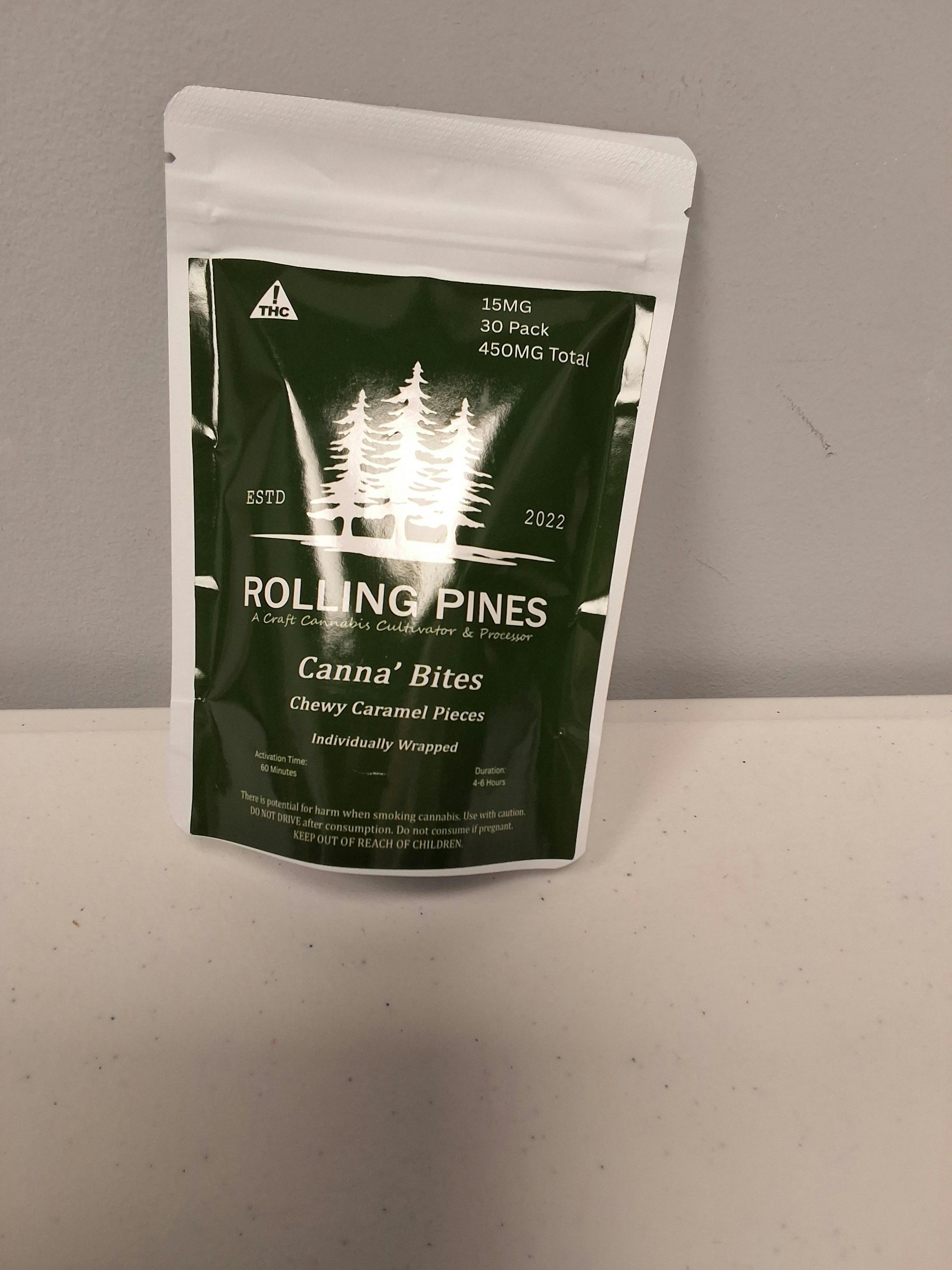 450mg caramel bites 30pk 15mg