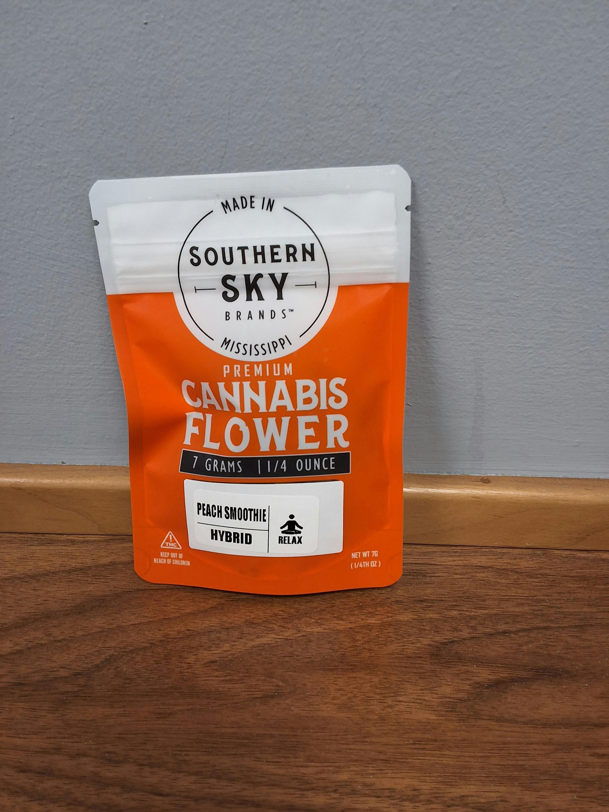 Peach Smoothie 7G 27.3%THC 1.61%TERP - SOUTHERN SKY - HYBRID