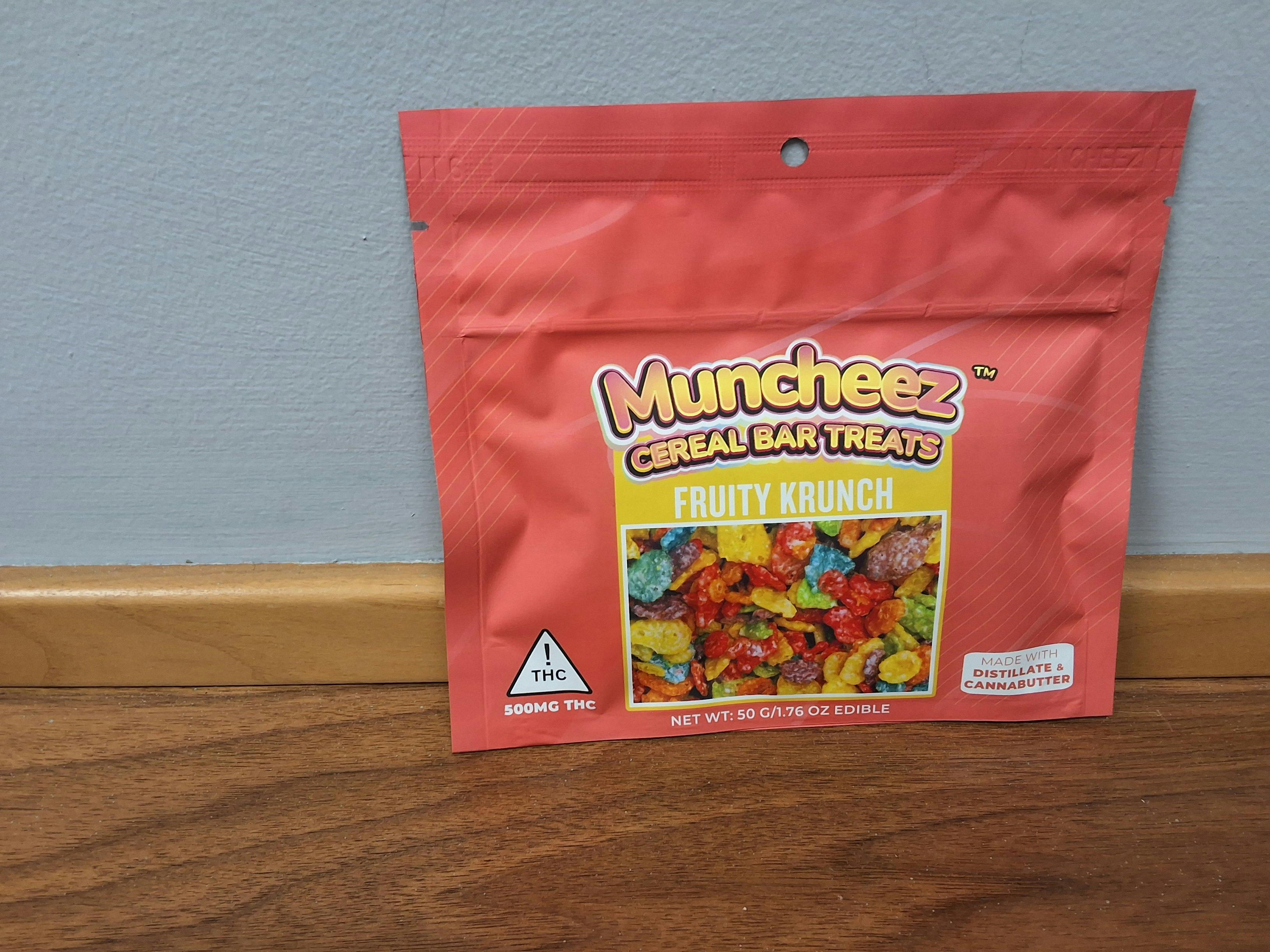 Muncheez | Cereal Bar | Fruity Krunch | 500mg