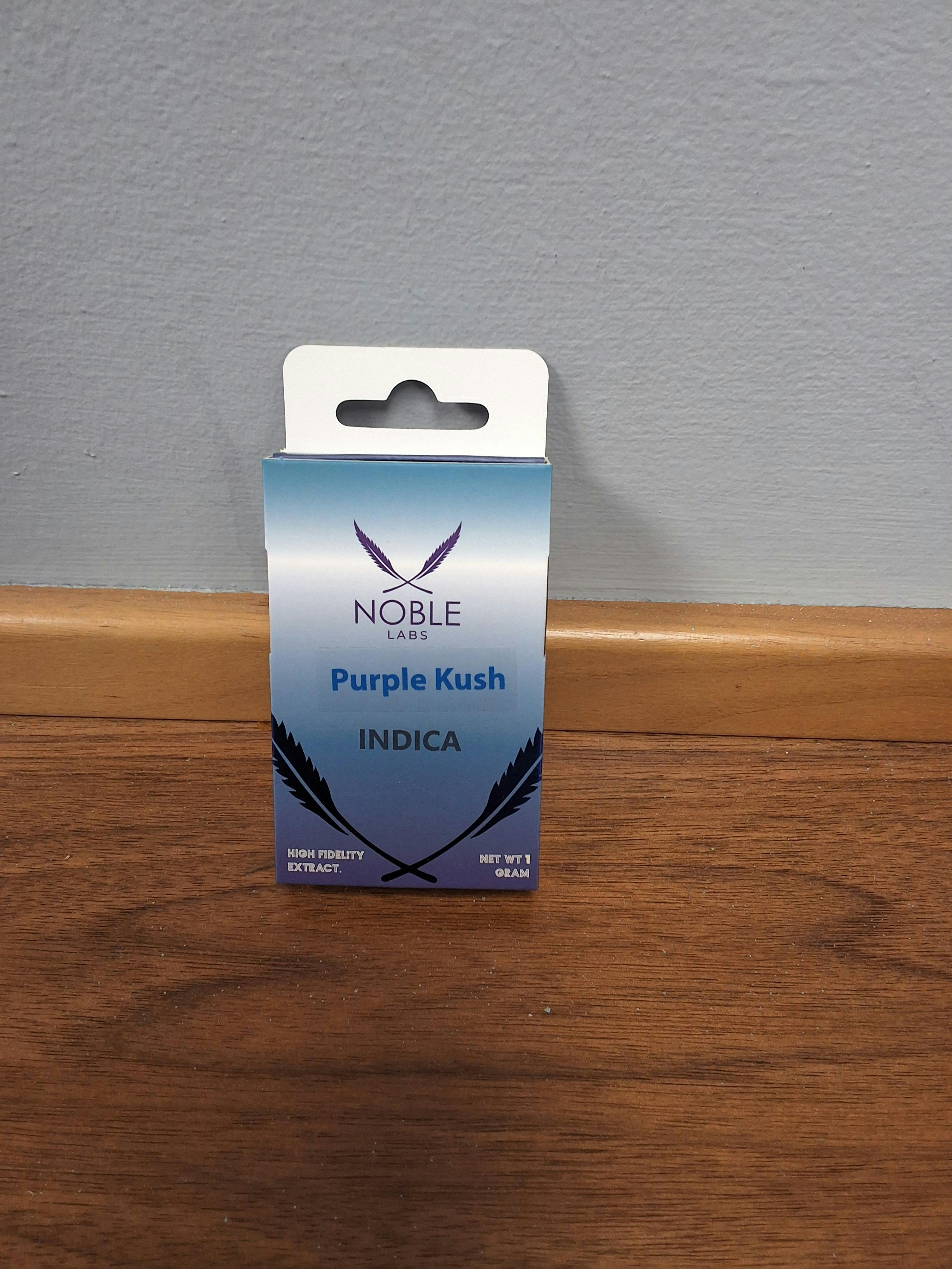 Purple Kush 1g 59.57%THC 6.48%TERP - NOBLE LABS - INDICA