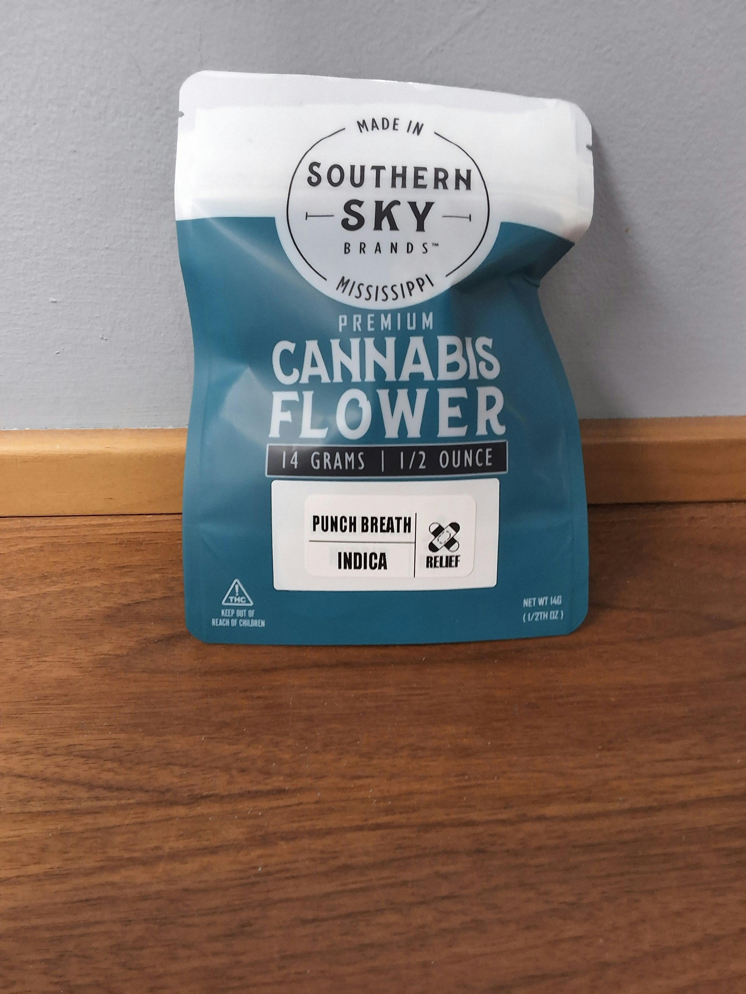 Punch Breath 14G 24%THC 1.36%TERP - SOUTHERN SKY - INDICA