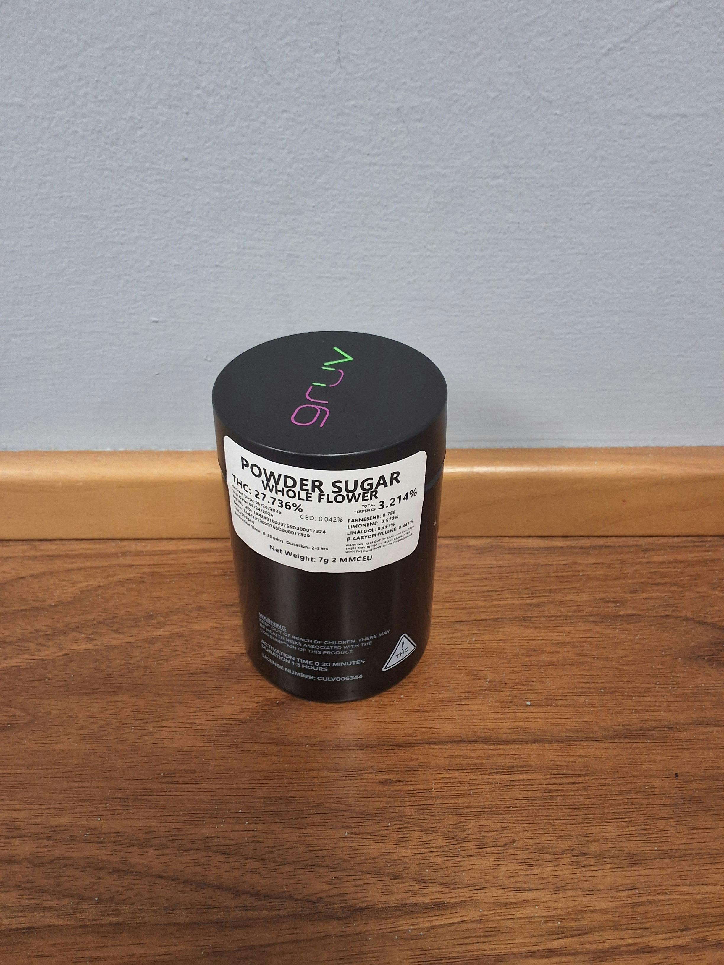Powder Sugar 7g 27.7%THC 3.2%TERP - GRUV - HYBRID