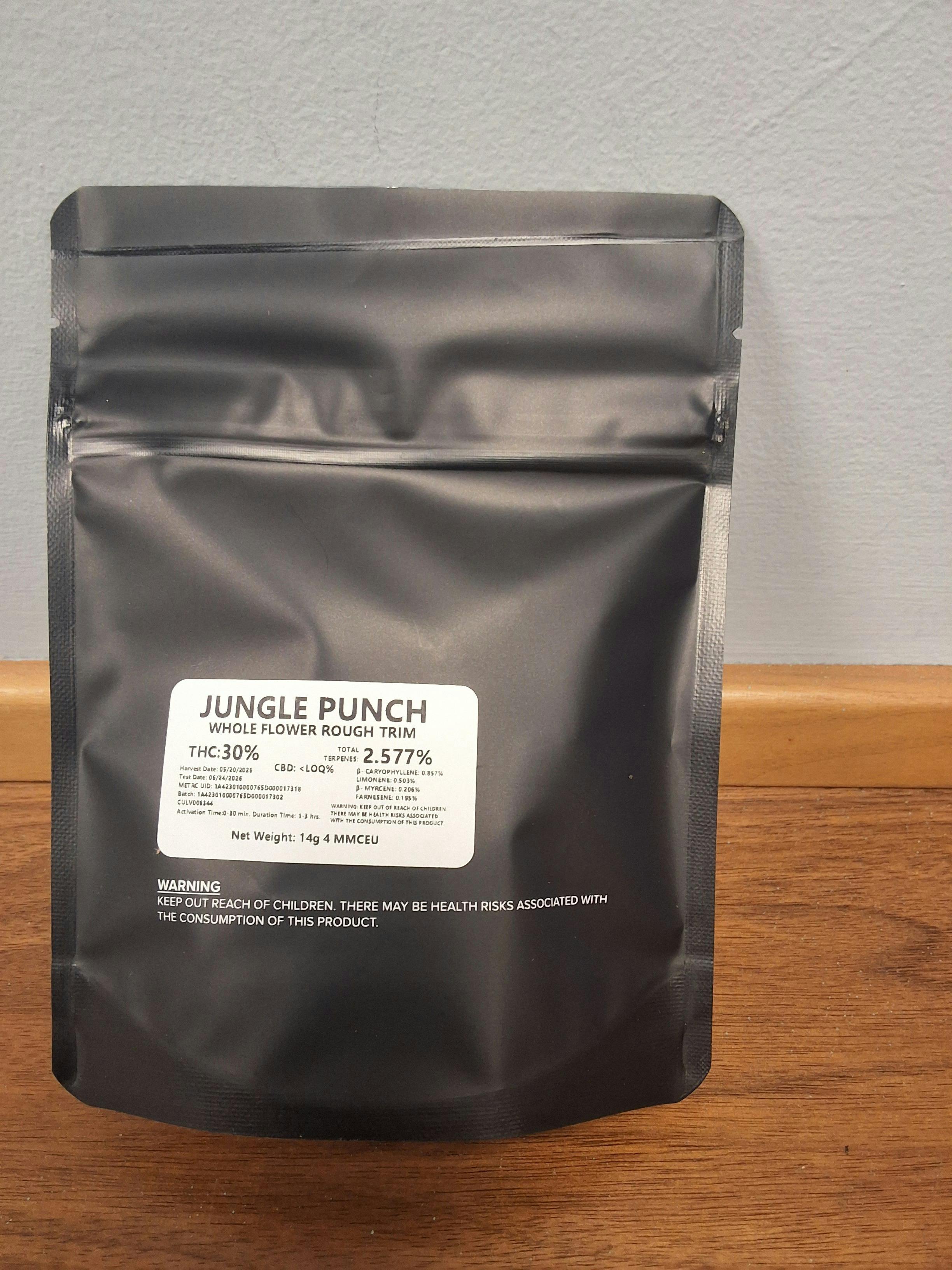 Jungle Punch 14g 30%THC 2.5%TERP - GRUV - INDICA