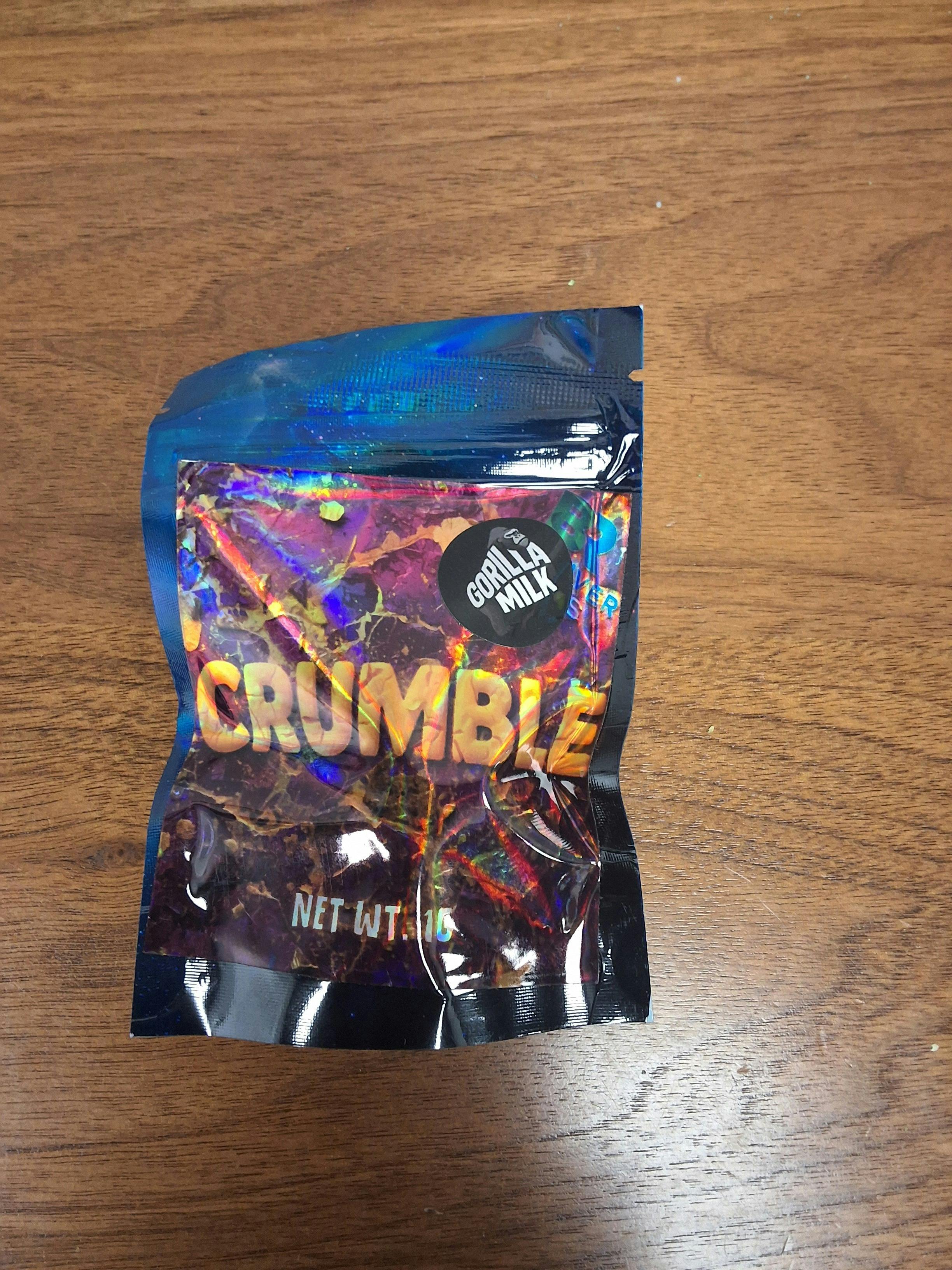 BRCC | Crumble | Gorilla Milk 58.95%THC 2.62%TERP - BIG RIVER - SATIVA