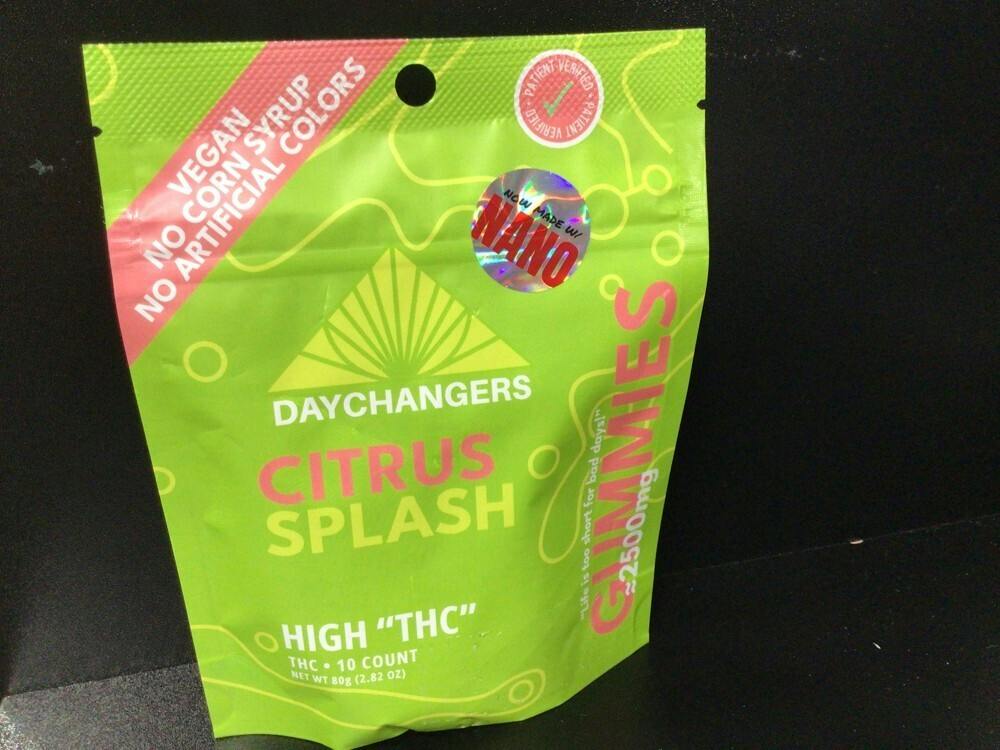 DAYCHANGERS - 2500MG NANO THC GUMMY - CITRUS SPLASH