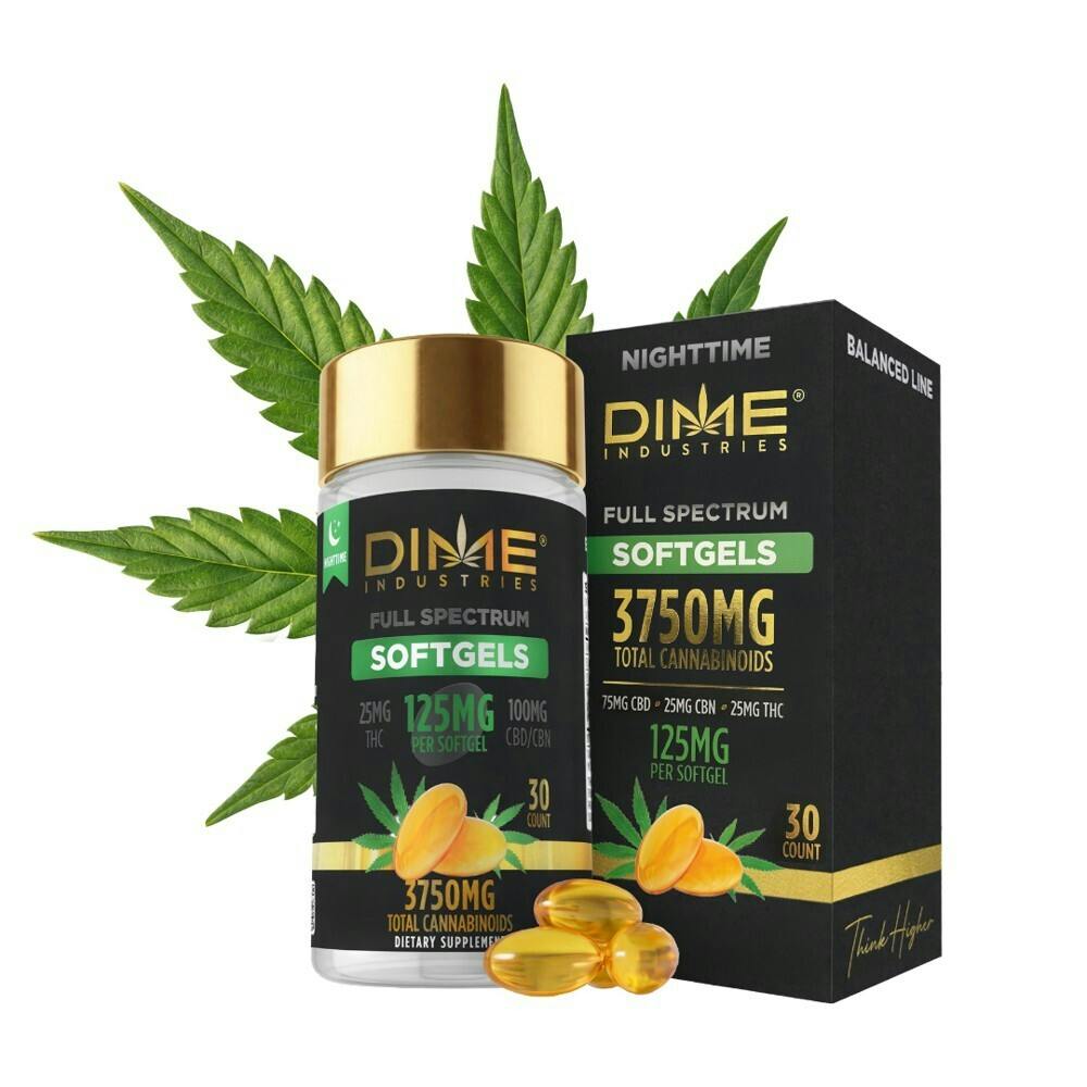 DIME 750MG SOFTGELS - NIGHTTIME