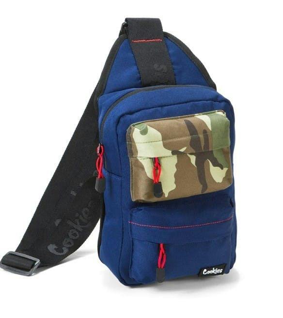 Cookies - Rack Pack Over The Shoulder Bag Sling Bag - Navy