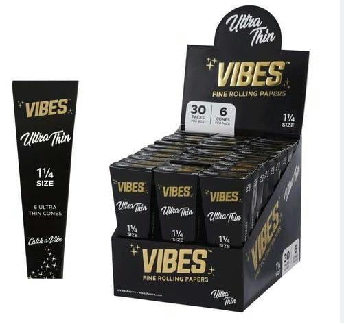 Vibes - 1 1/4 Ultra Thin Cones 6pk