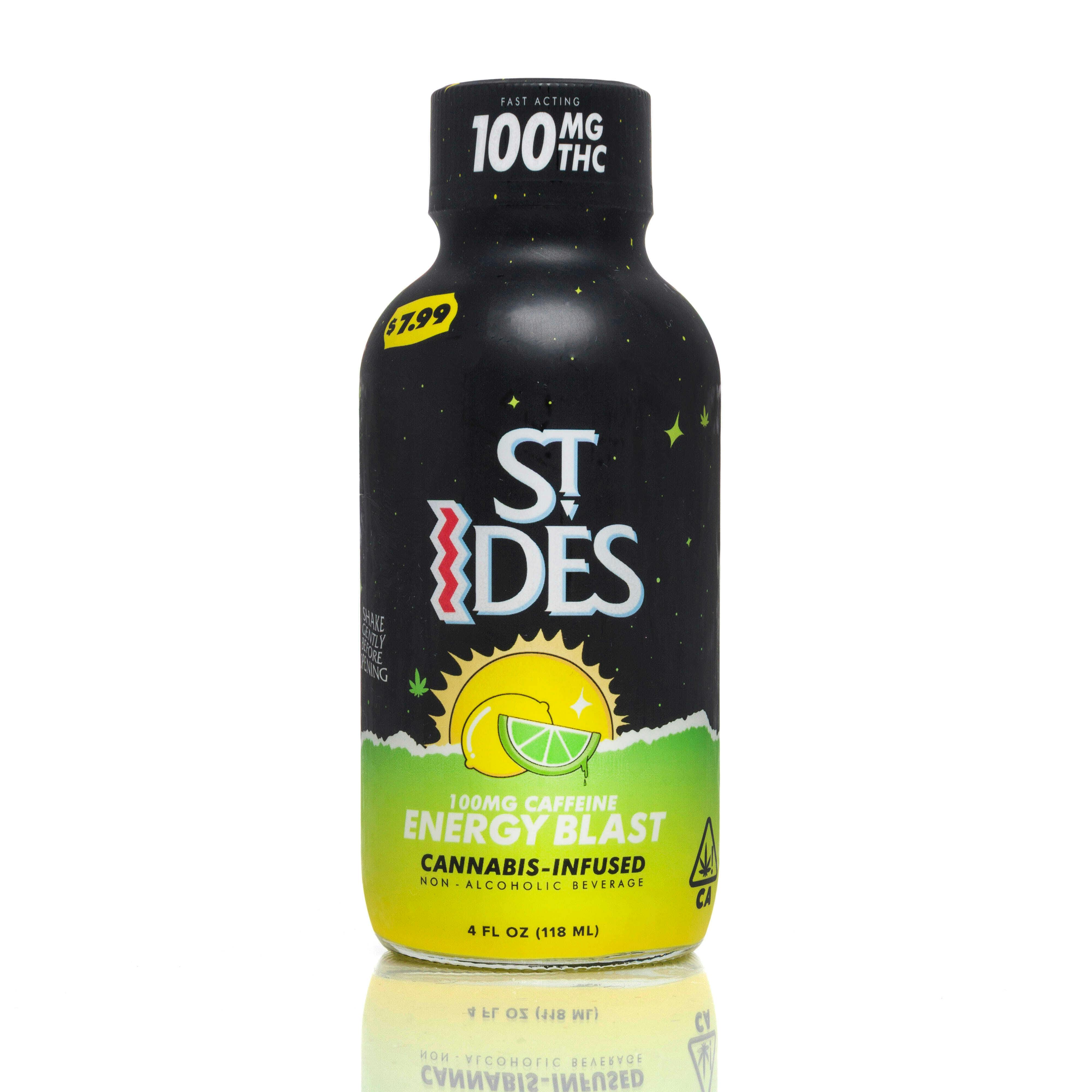 ST IDES - Energy Blast Shot 4oz 100mg
