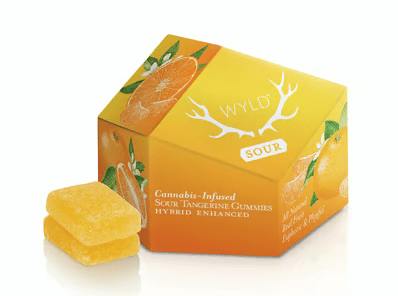 Wyld - Sour Tangerine Gummies 100mg