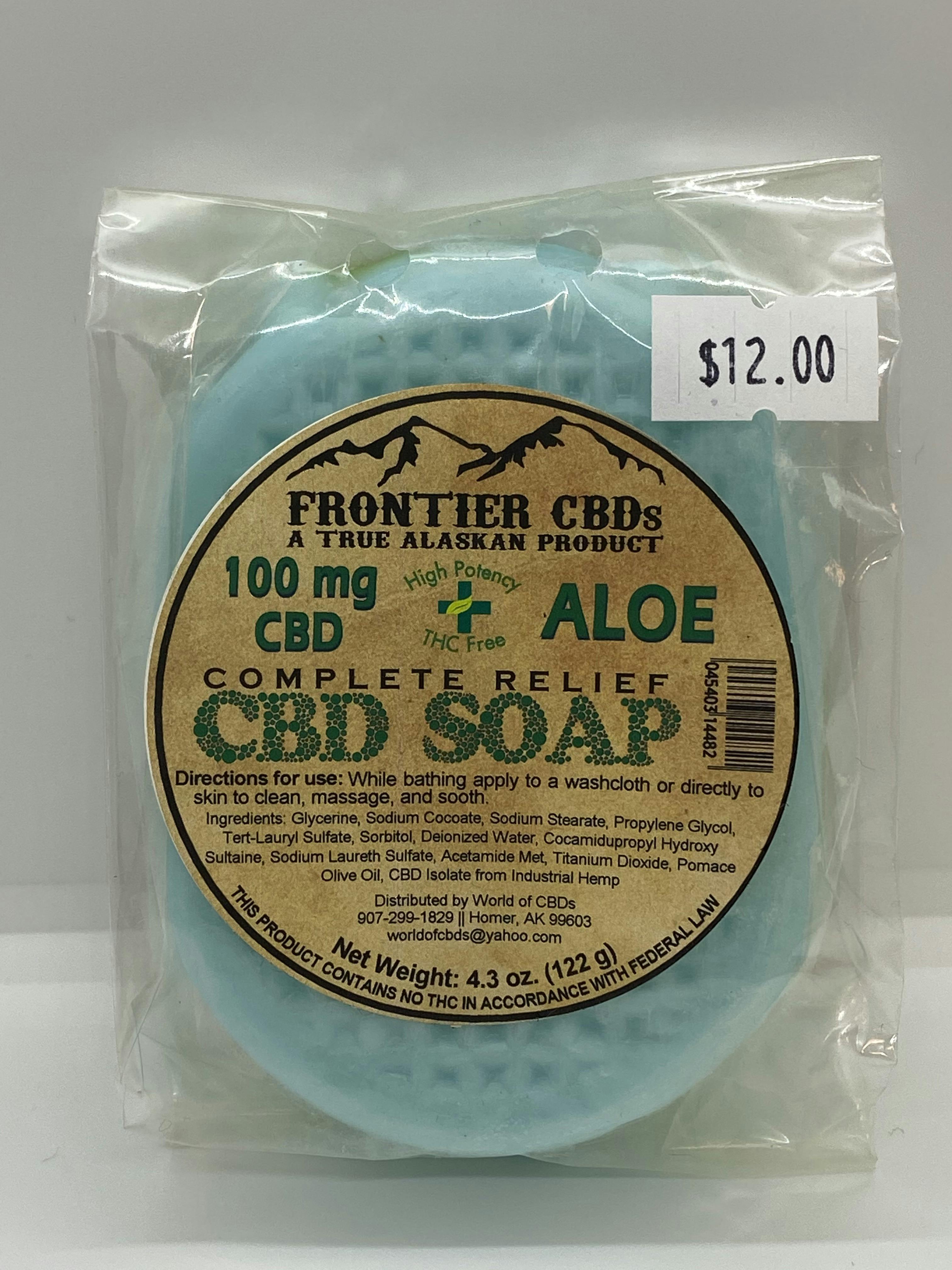 Aloe Vera Soap | 100mg CBD