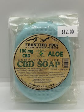 Frontier CBD's Aloe Vera Soap | 100mg CBD