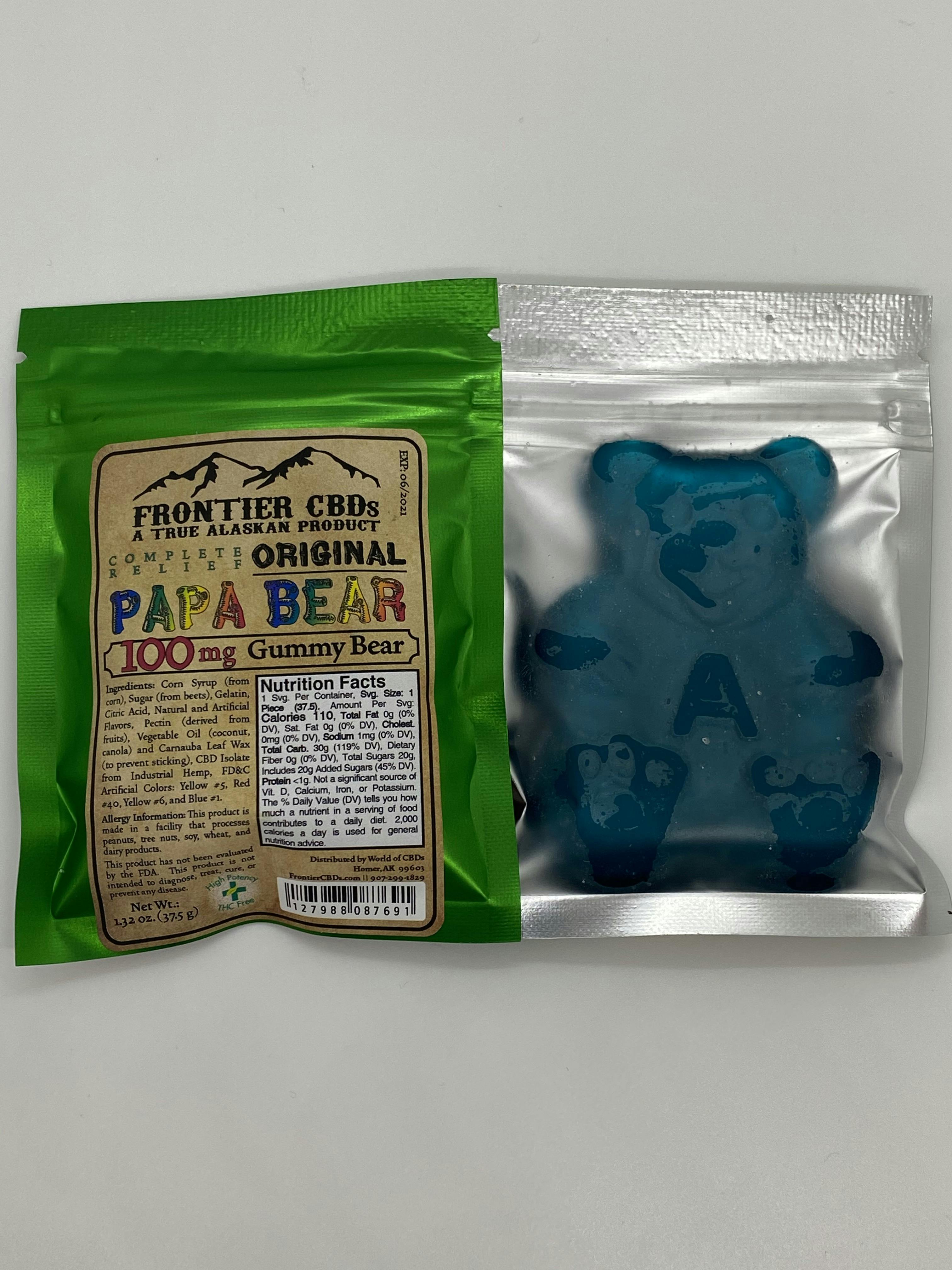 Papa Bear | 100mg CBD