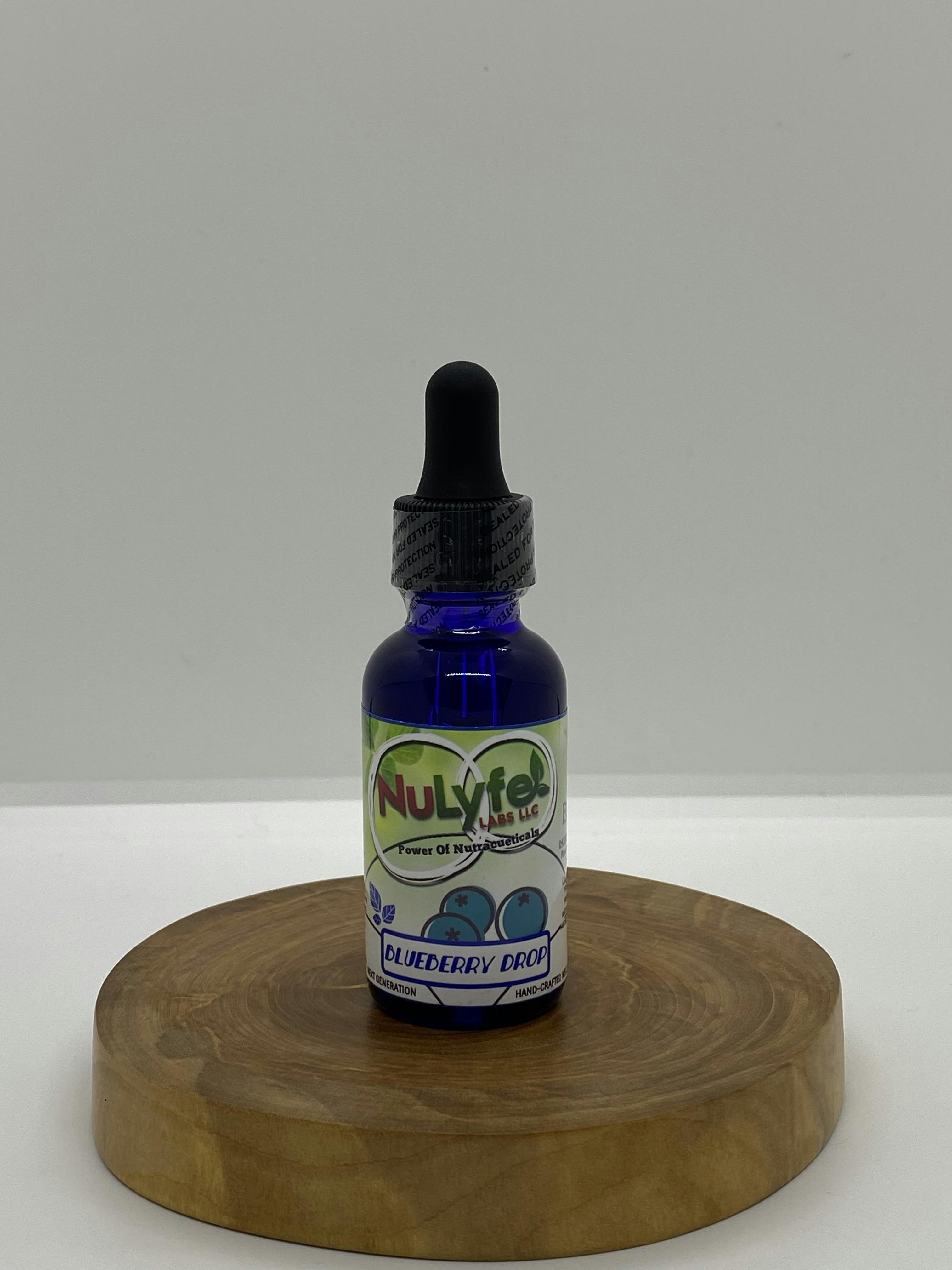 NuLyfe | Blueberry Drop Oil | 500mg Pure CBD