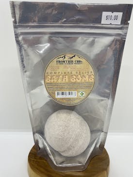 Frontier CBD's Island Coconut Bath Bomb | 100mg CBD