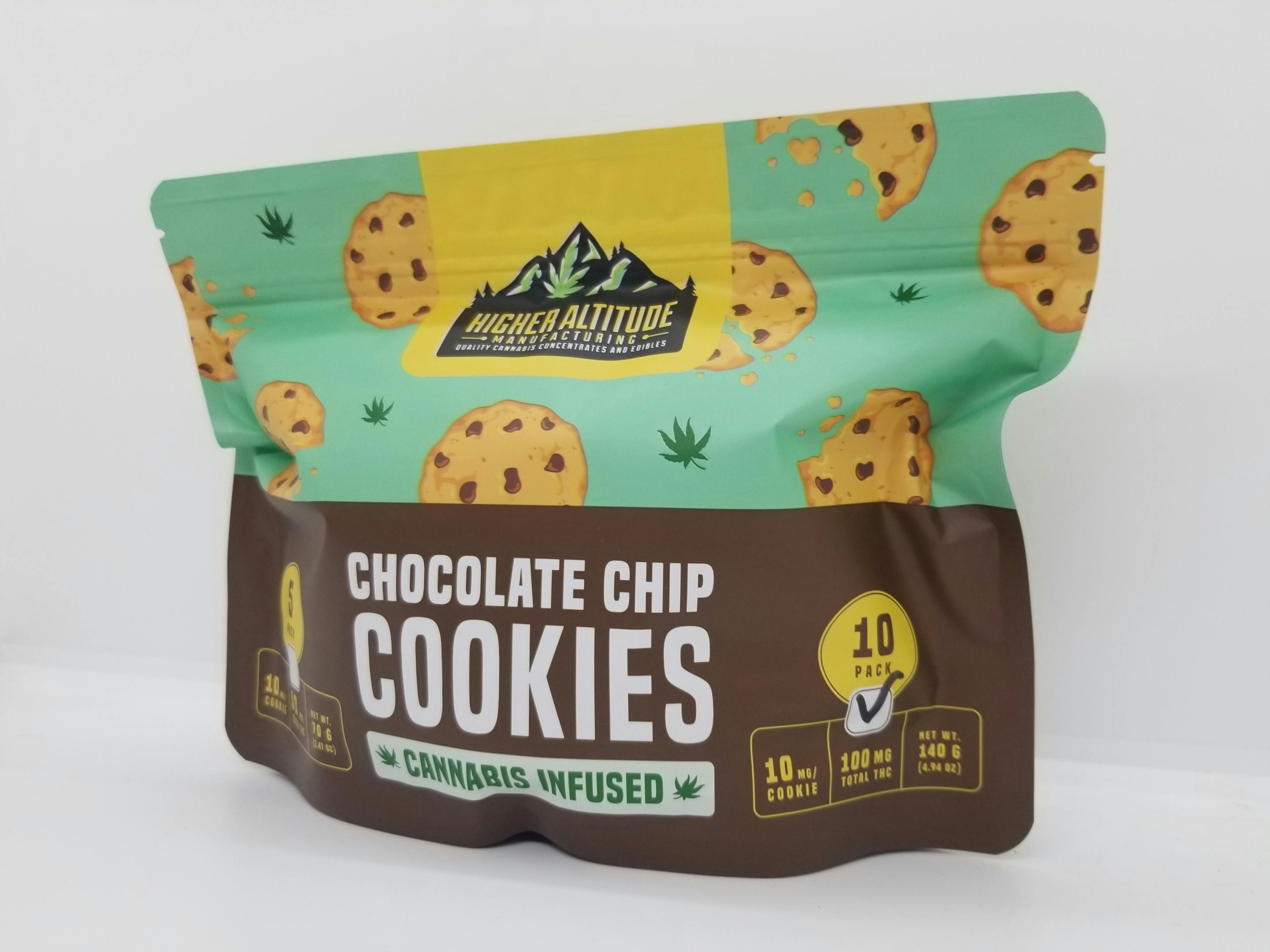 H.A.M. | Chocolate Chip Cookies 10 pack | 100mg