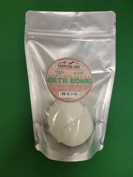 Frontier CBD's Aloe Bath Bomb | 100mg CBD