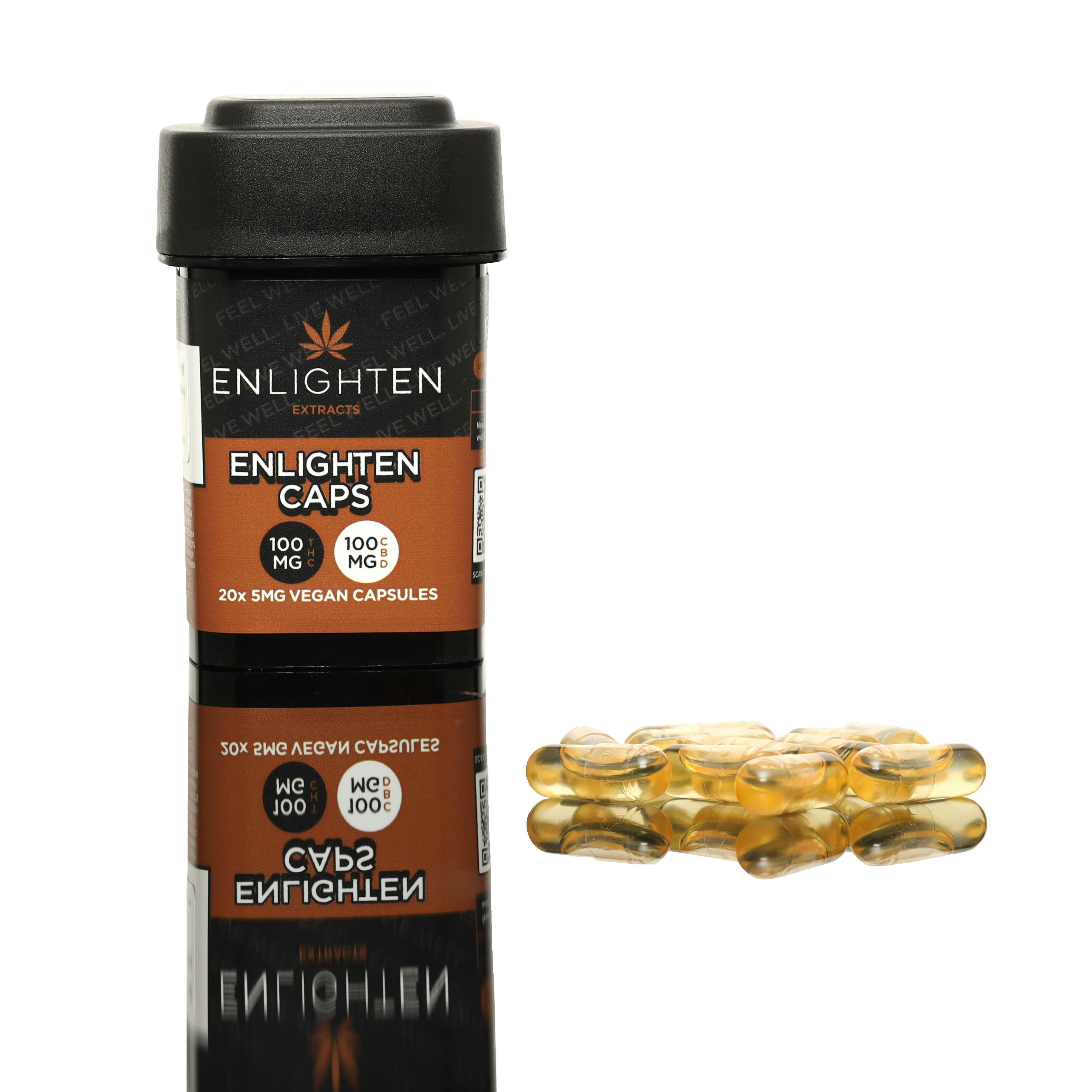Enlighten | 1:1 Cannacaps SATIVA | 100mg 21619