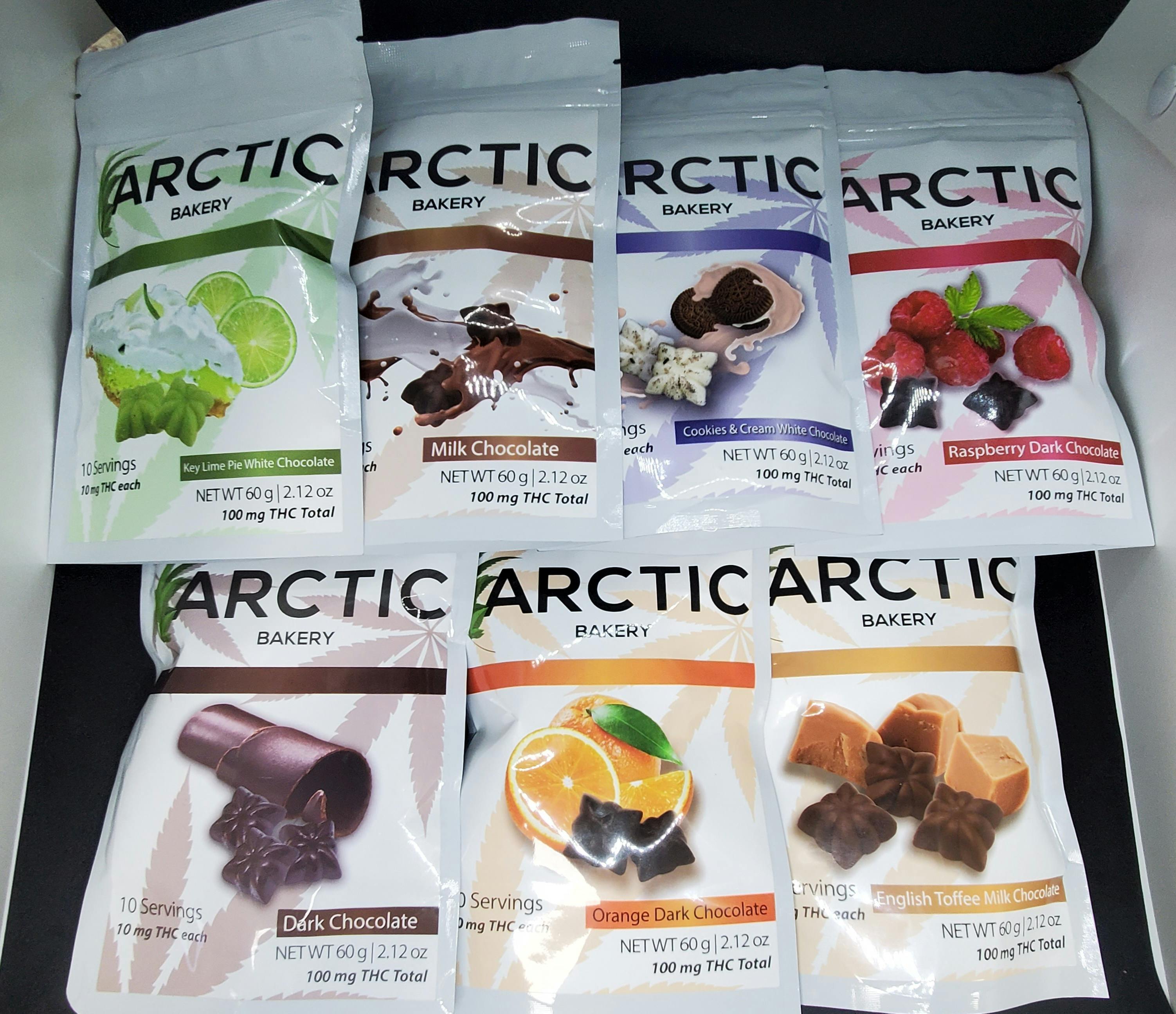 Arctic | English Toffee Milk Choc. 10 pk | 100mg