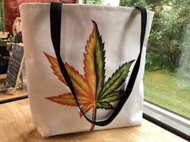 Fall Leaf Large Tote Bag