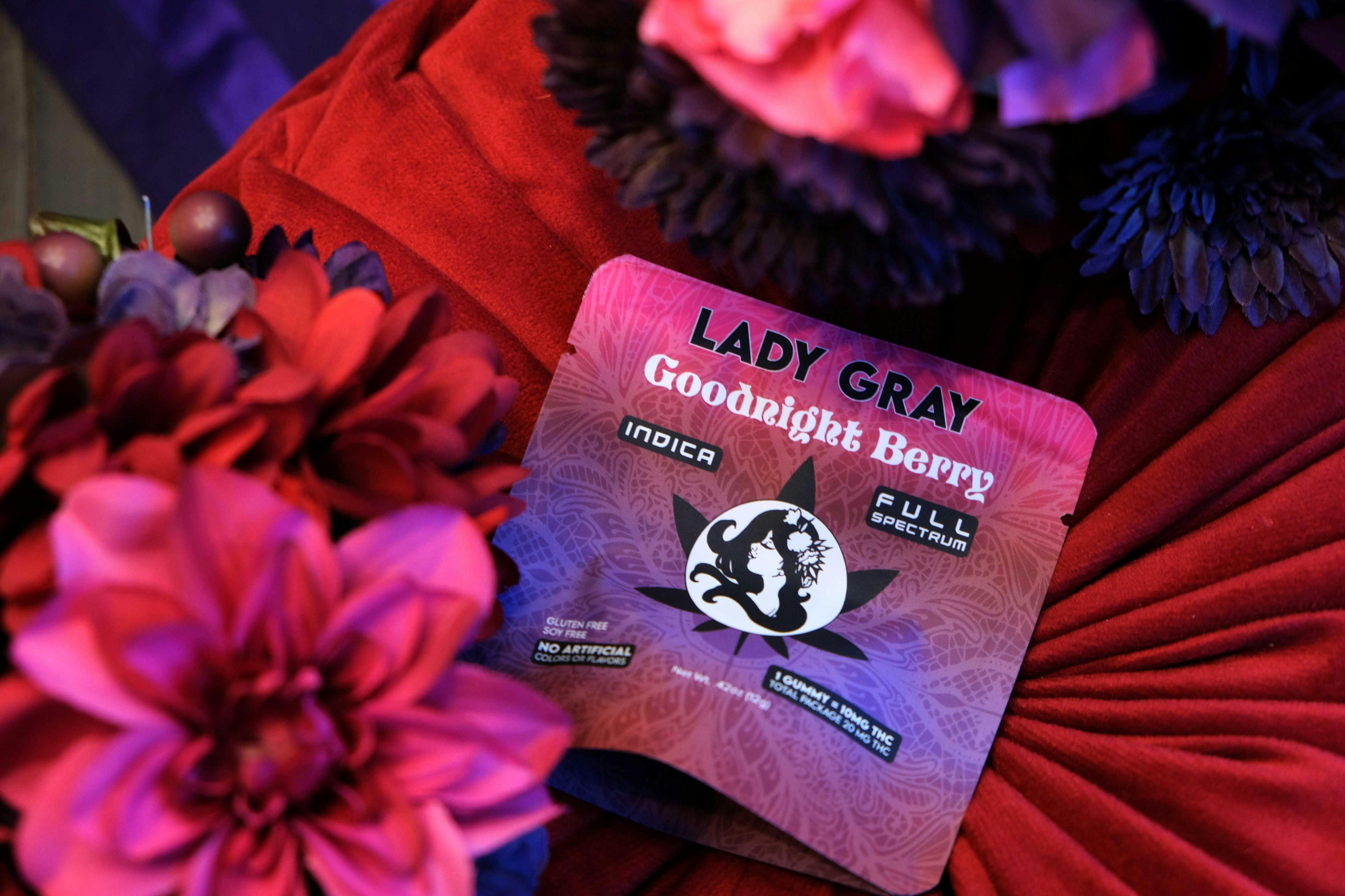 Lady Gray | Berry Goodnight Indica Gummy | 20mg