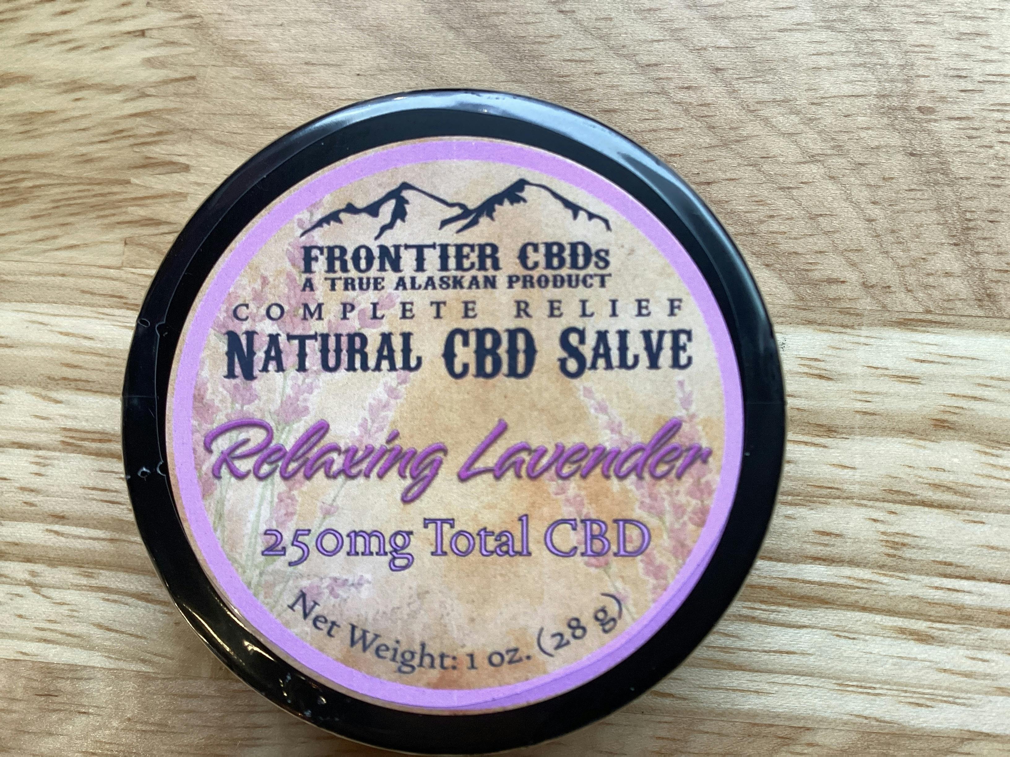 Frontier CBD | Relaxing Lavender CBD Salve | 250mg