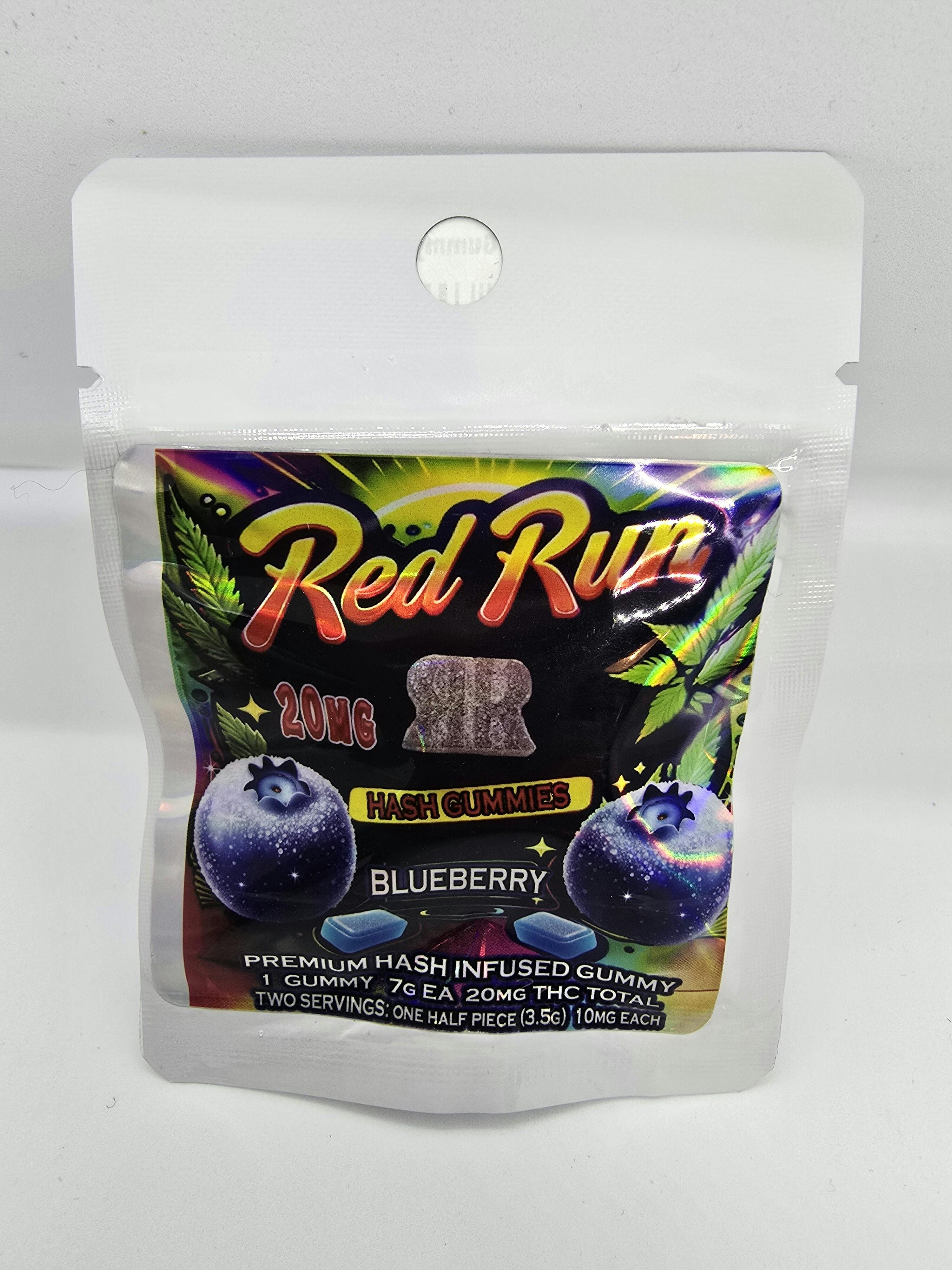 Red Run | Blueberry Gummy | 20mg 21619