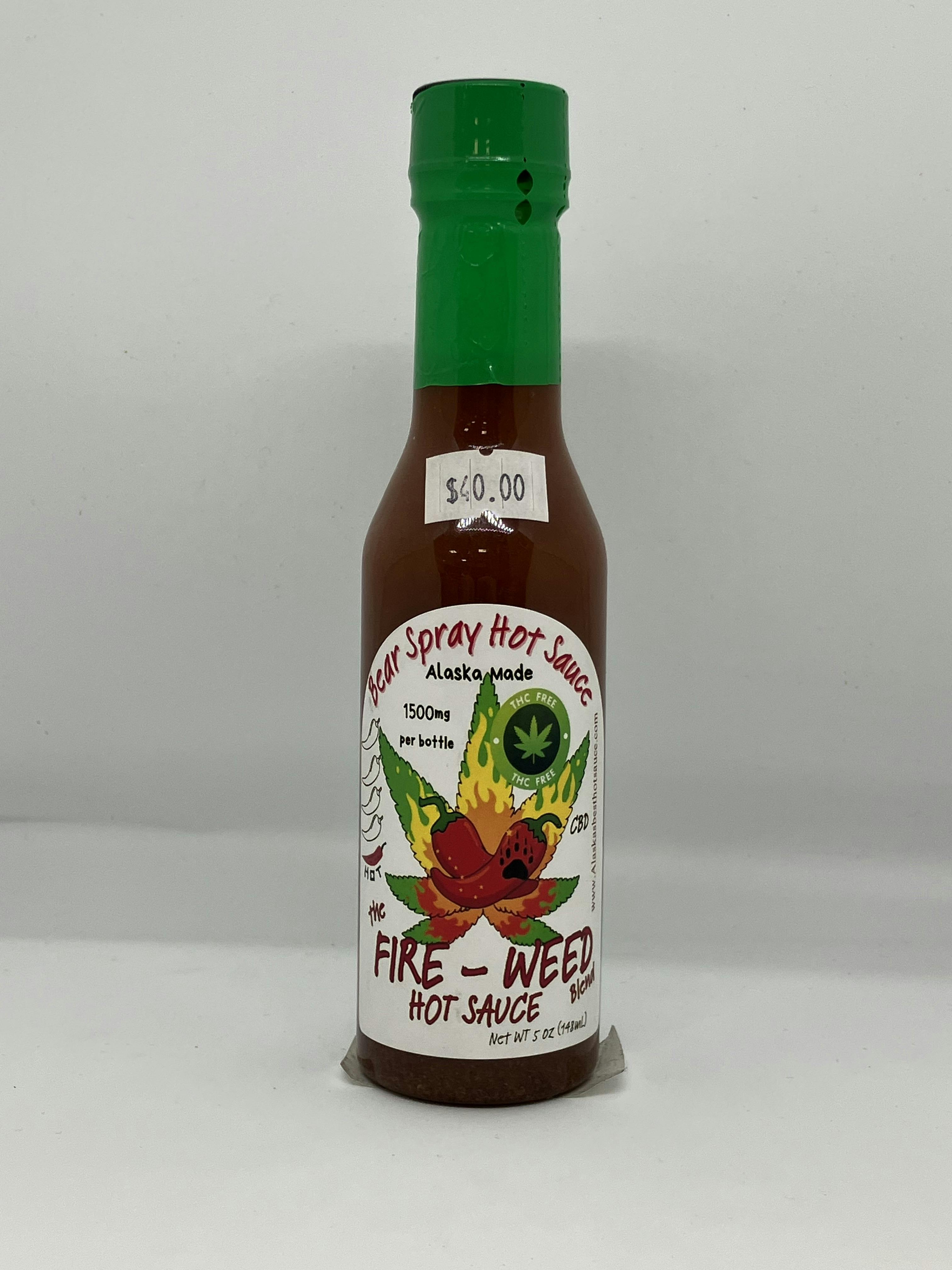 Bear Spray CBD Fireweed Hot Sauce 5oz