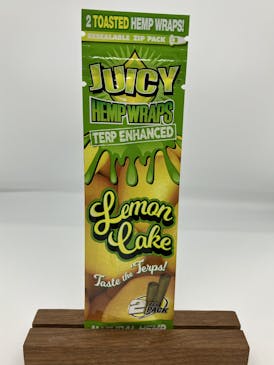 Juicy Hemp Wraps Lemon Cake