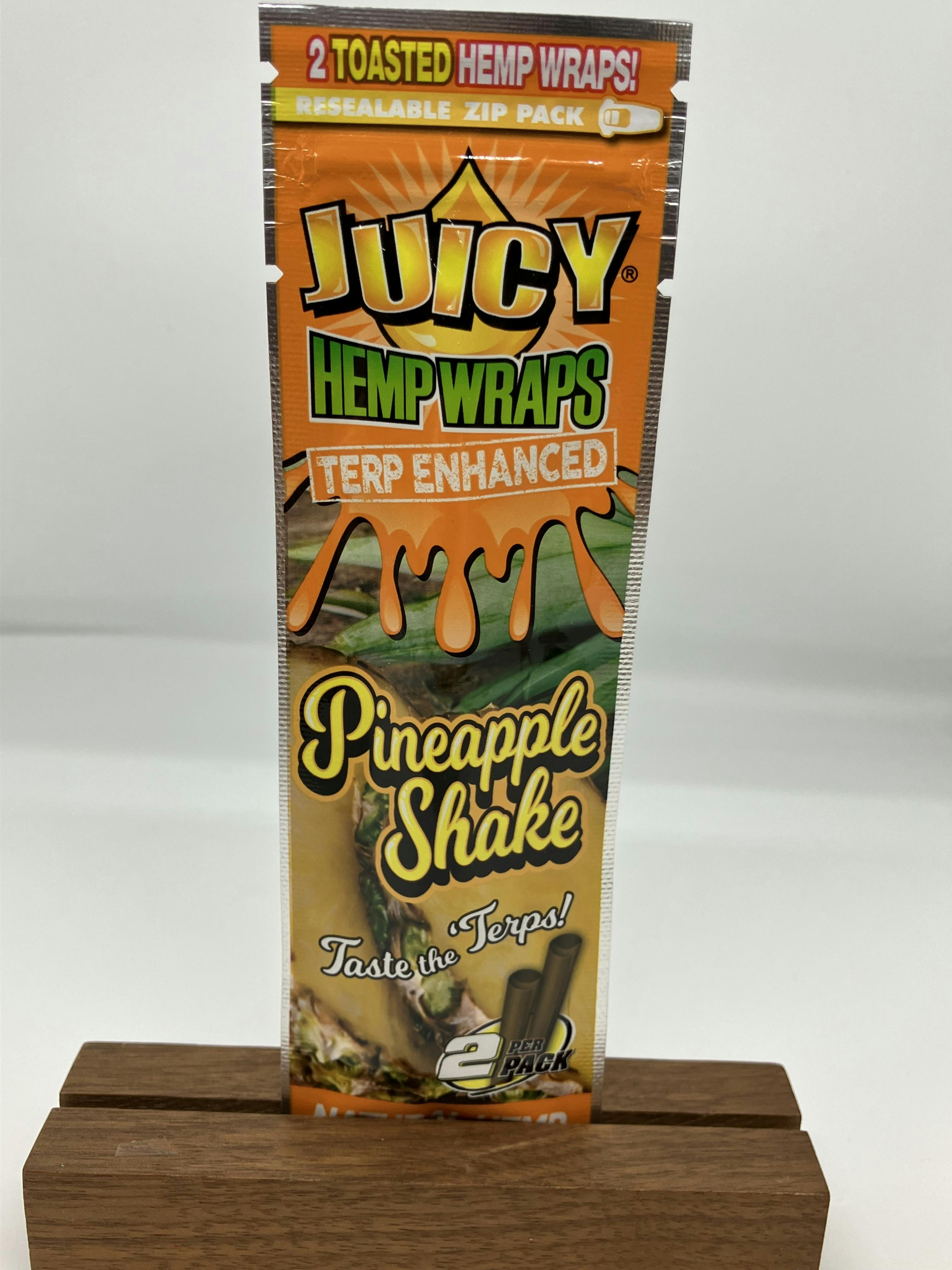 Juicy Hemp Wraps Pineapple Shake
