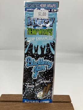 Juicy Hemp Wraps Blackberry Jam