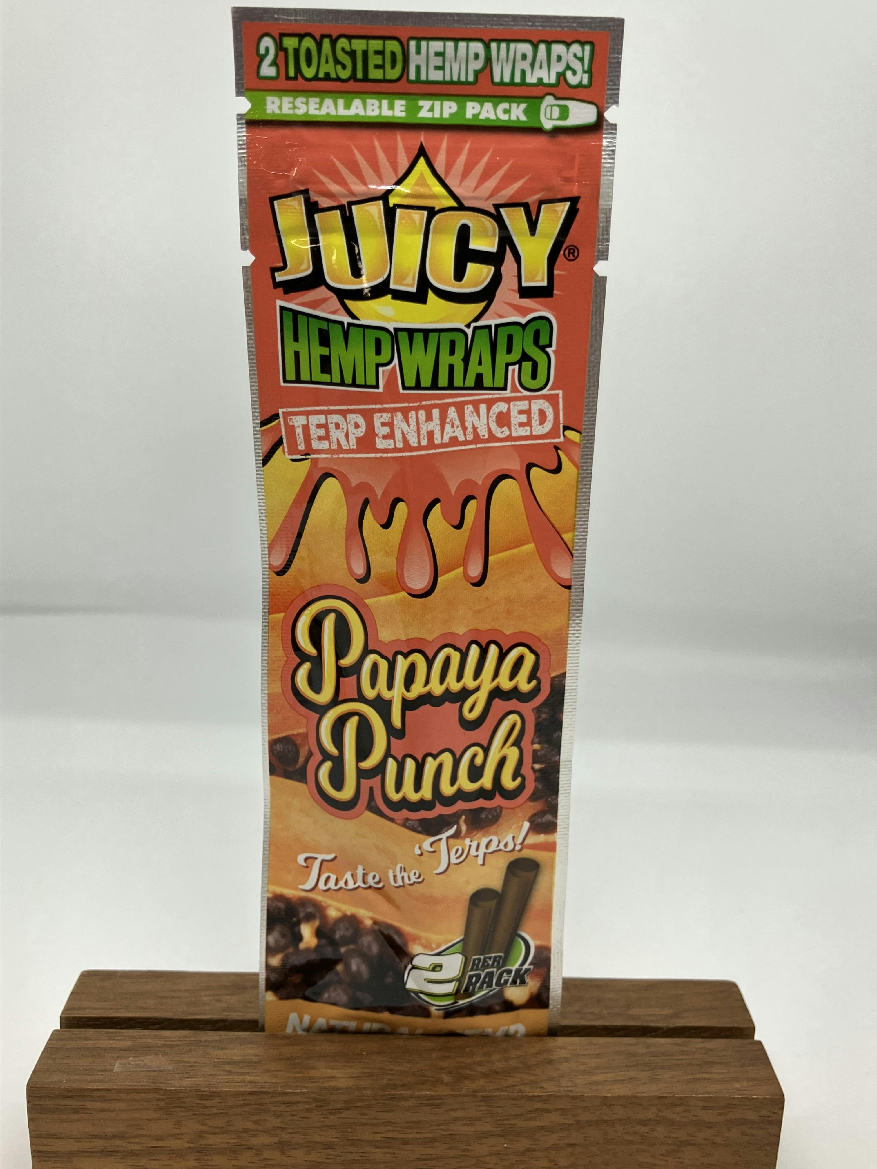 Juicy Hemp Wraps Papaya Punch