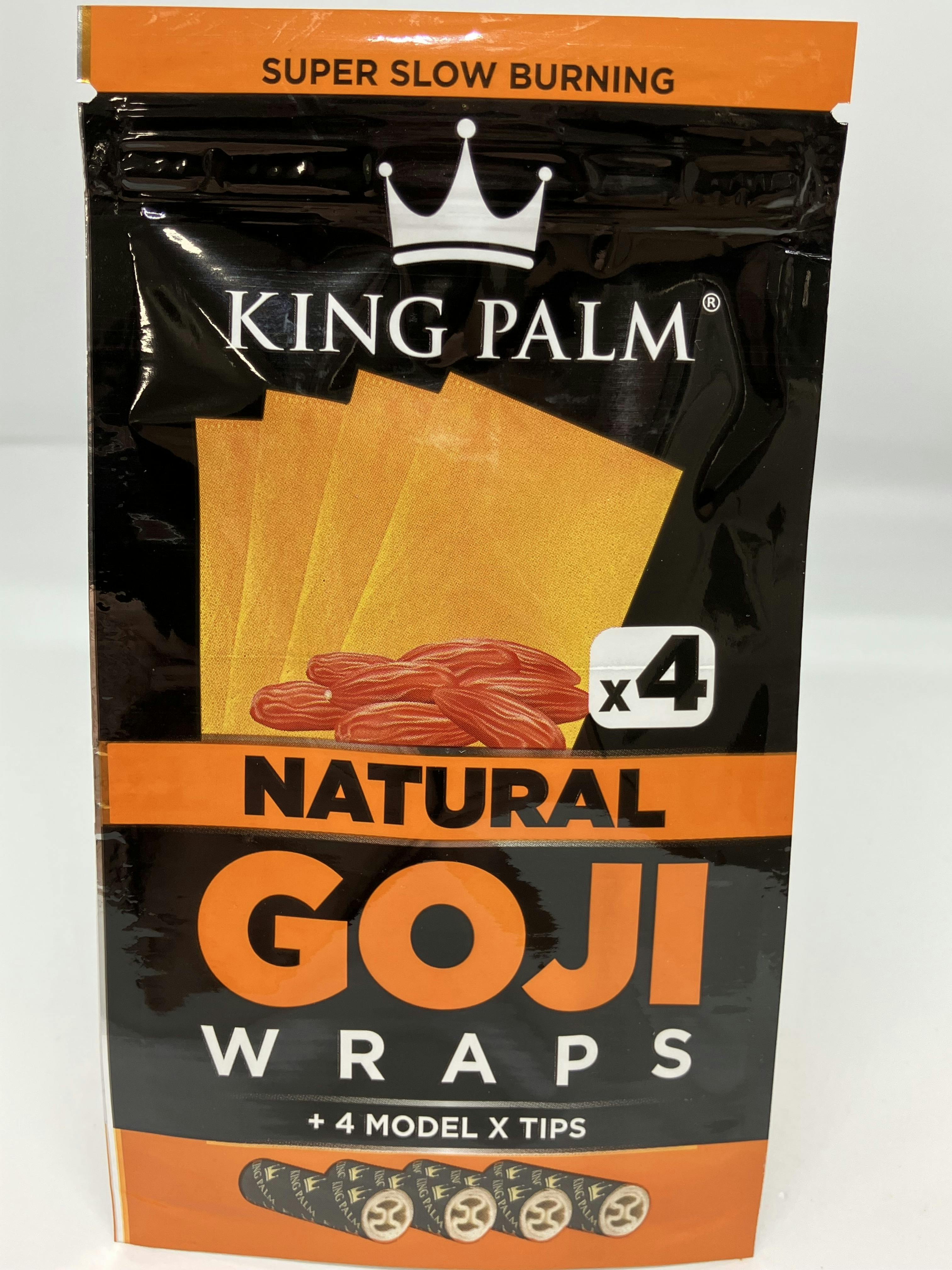 King Palm Goji Wraps 4pk | Natural