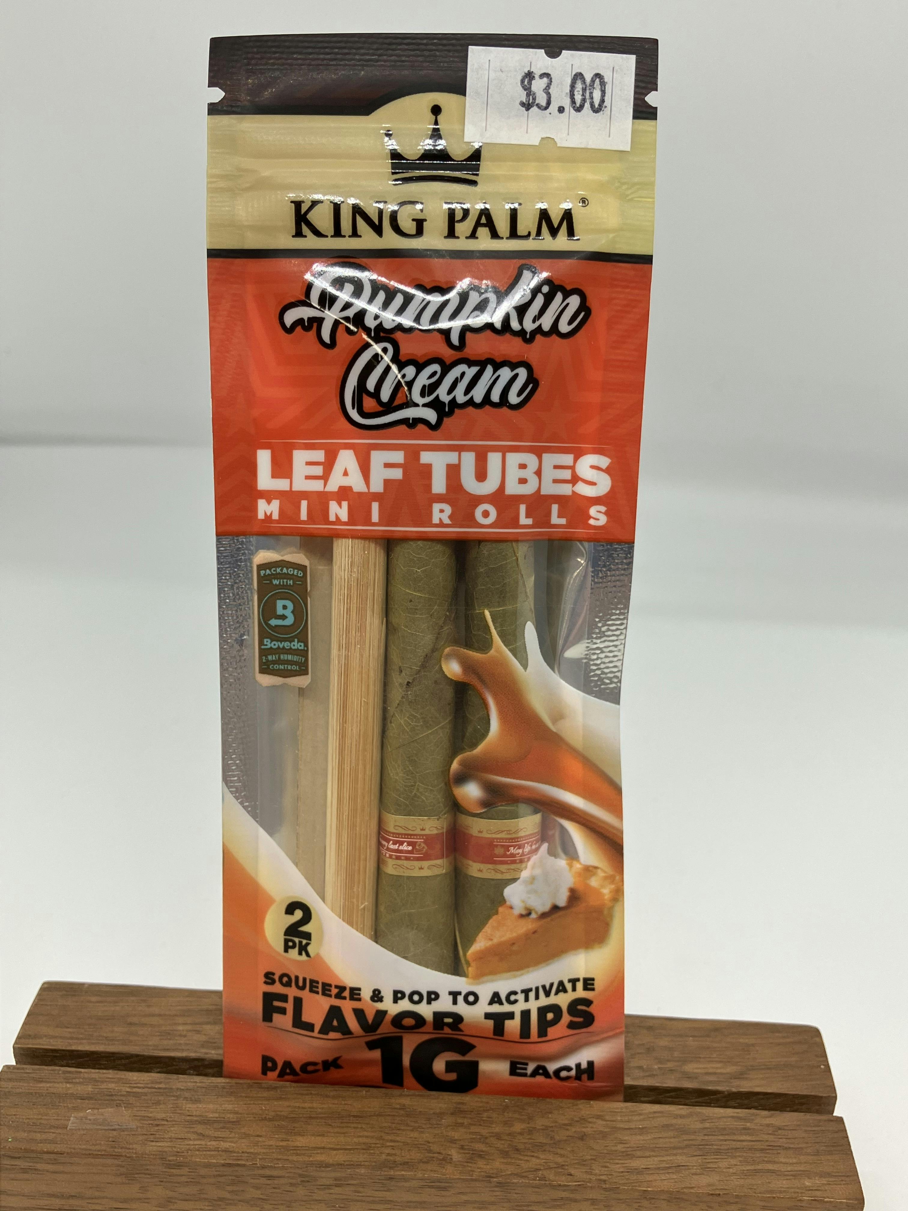 King Palm | Pumpkin Cream 2pk Mini Terps