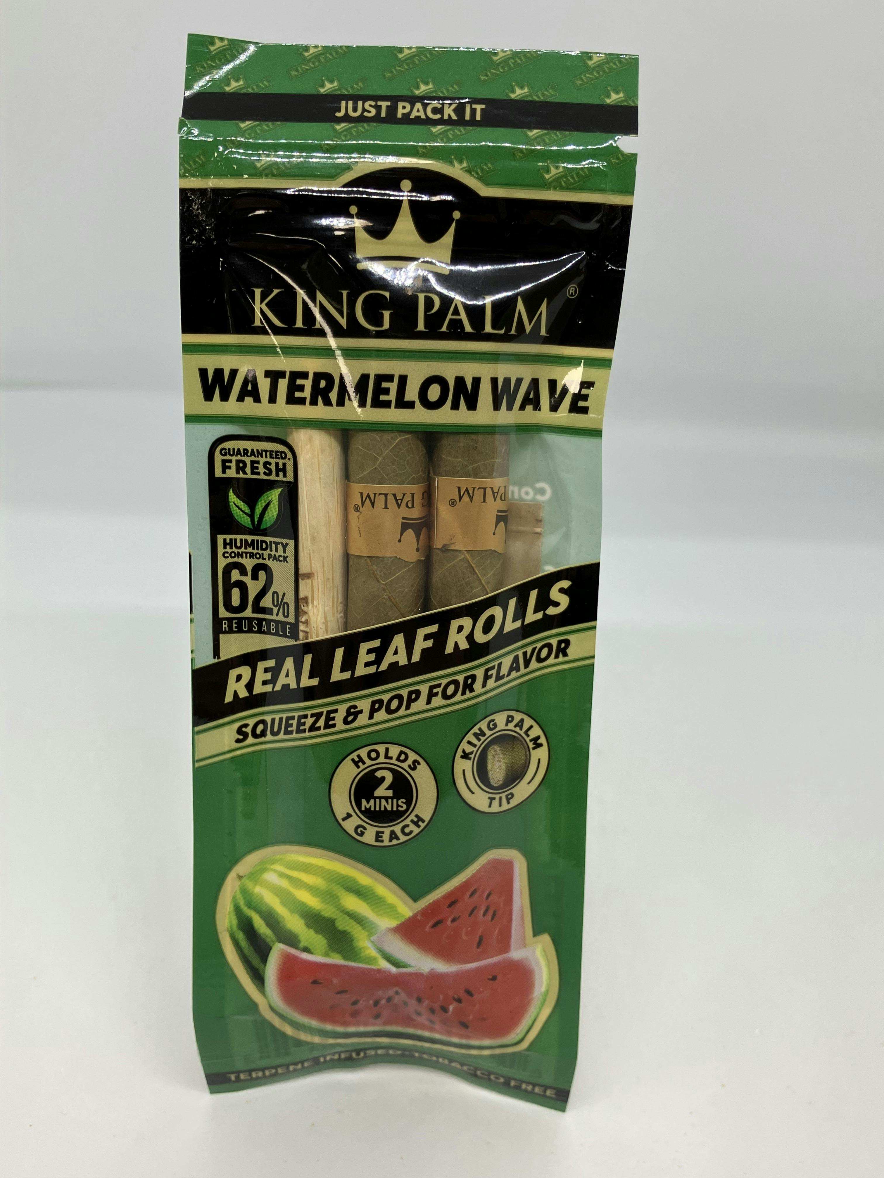 King Palm Wraps Watermelon 2pk
