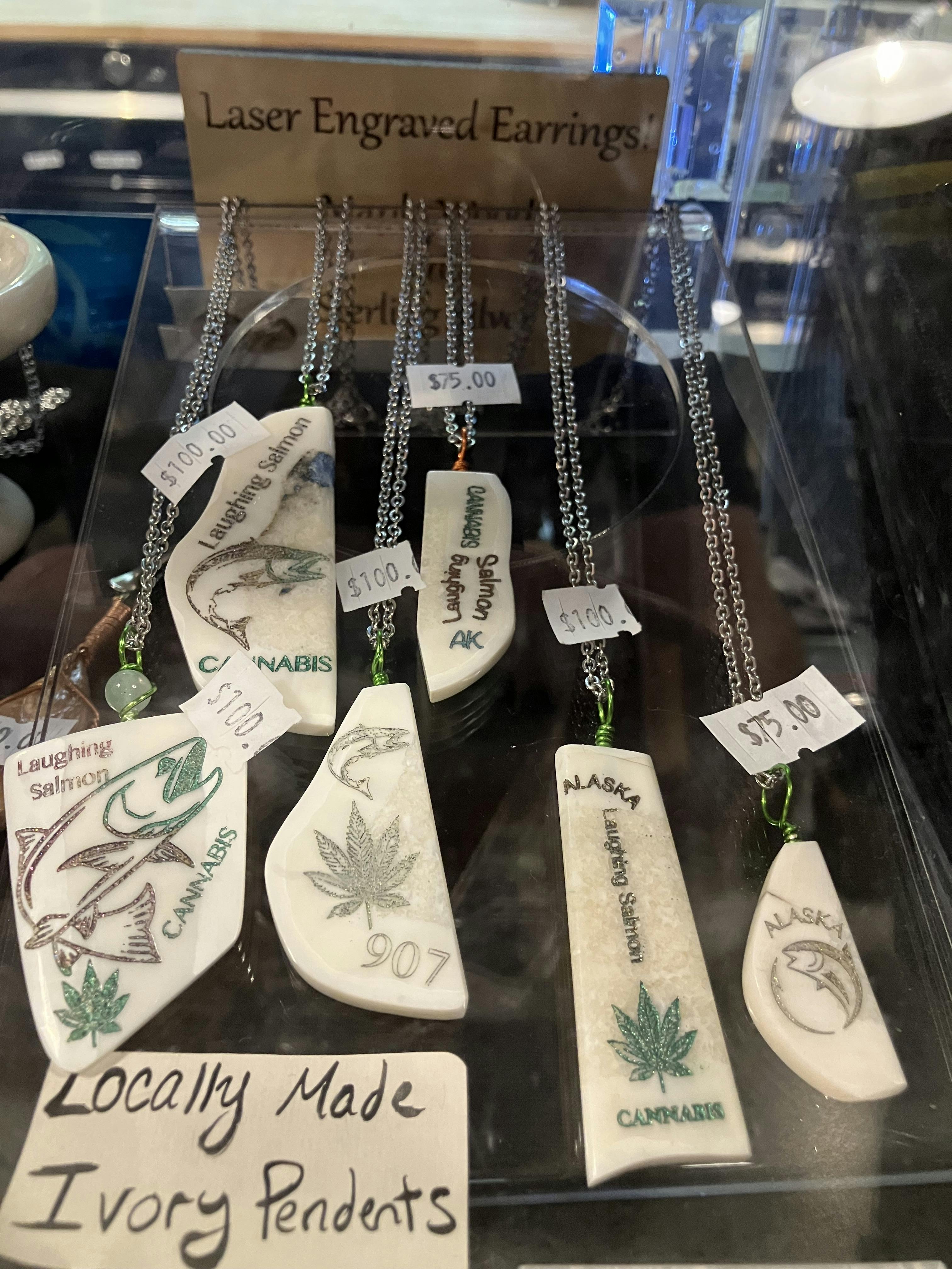 Alaskiian Art | Ivory Pendants