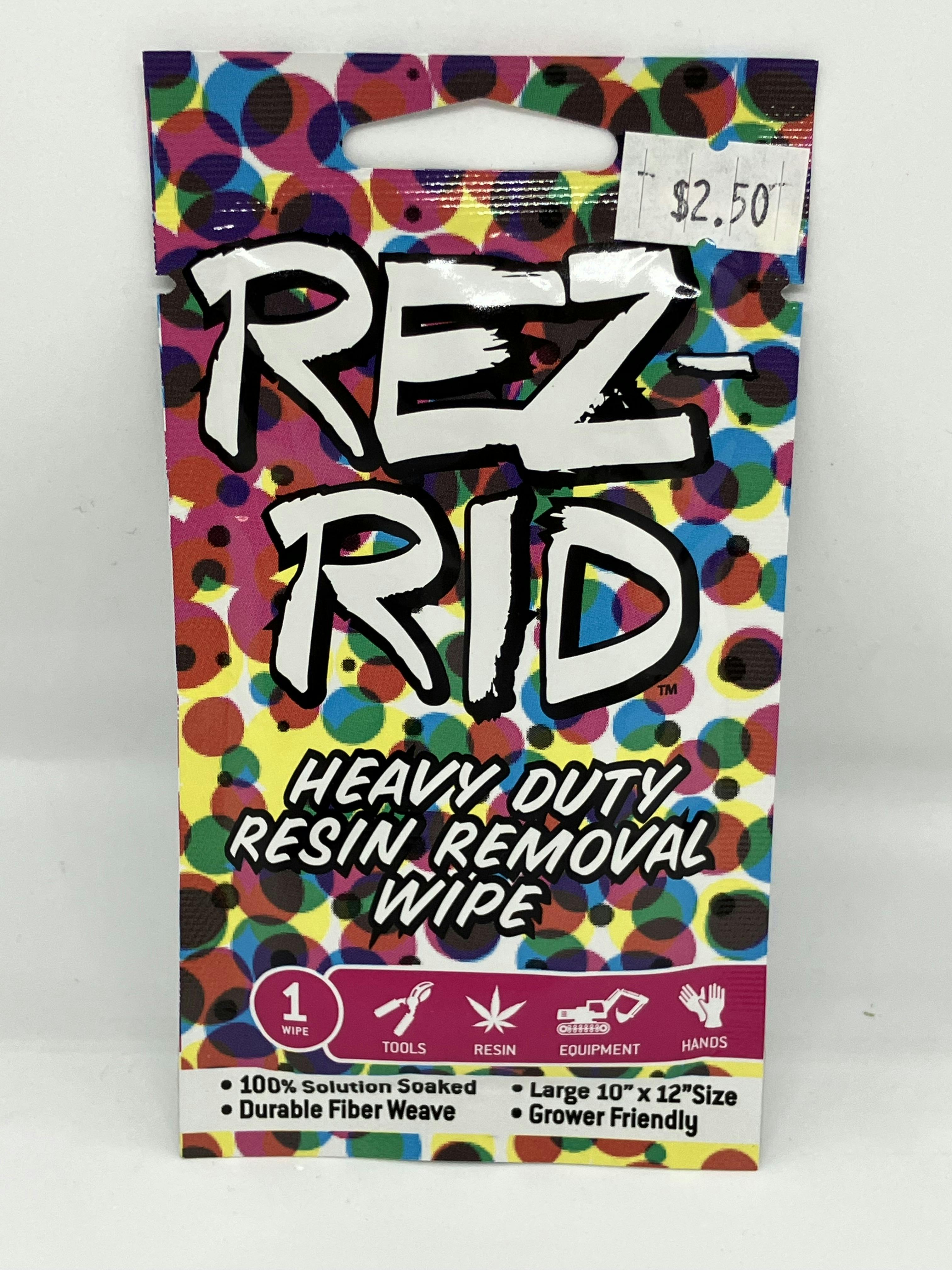 REZ RID | Heavy Duty Resin Removal Whipe
