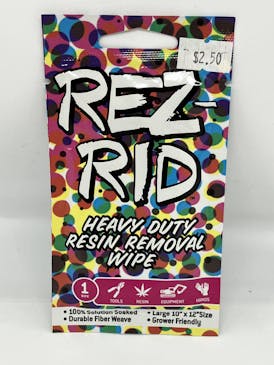 REZ RID | Heavy Duty Resin Removal Whipe