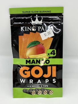 King Palm Goji Wraps 4pk | Mango
