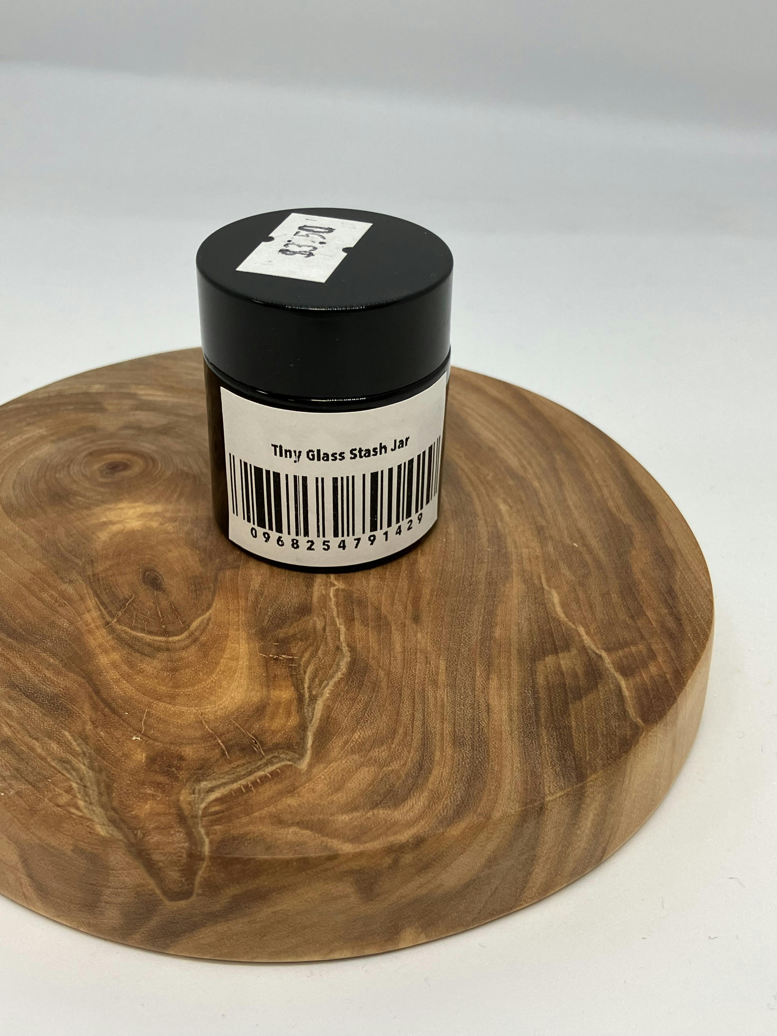 Tiny Glass Stash Jar