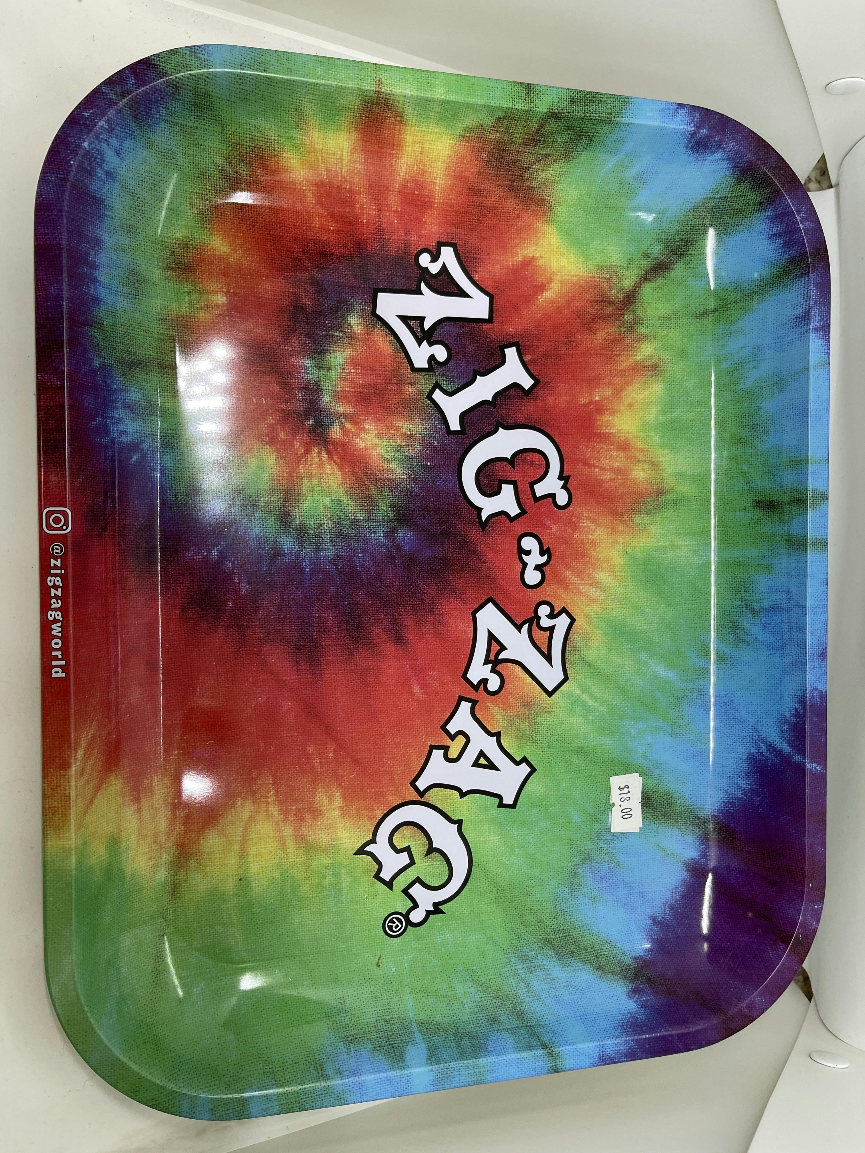 Zig-Zag Large Rolling Tray