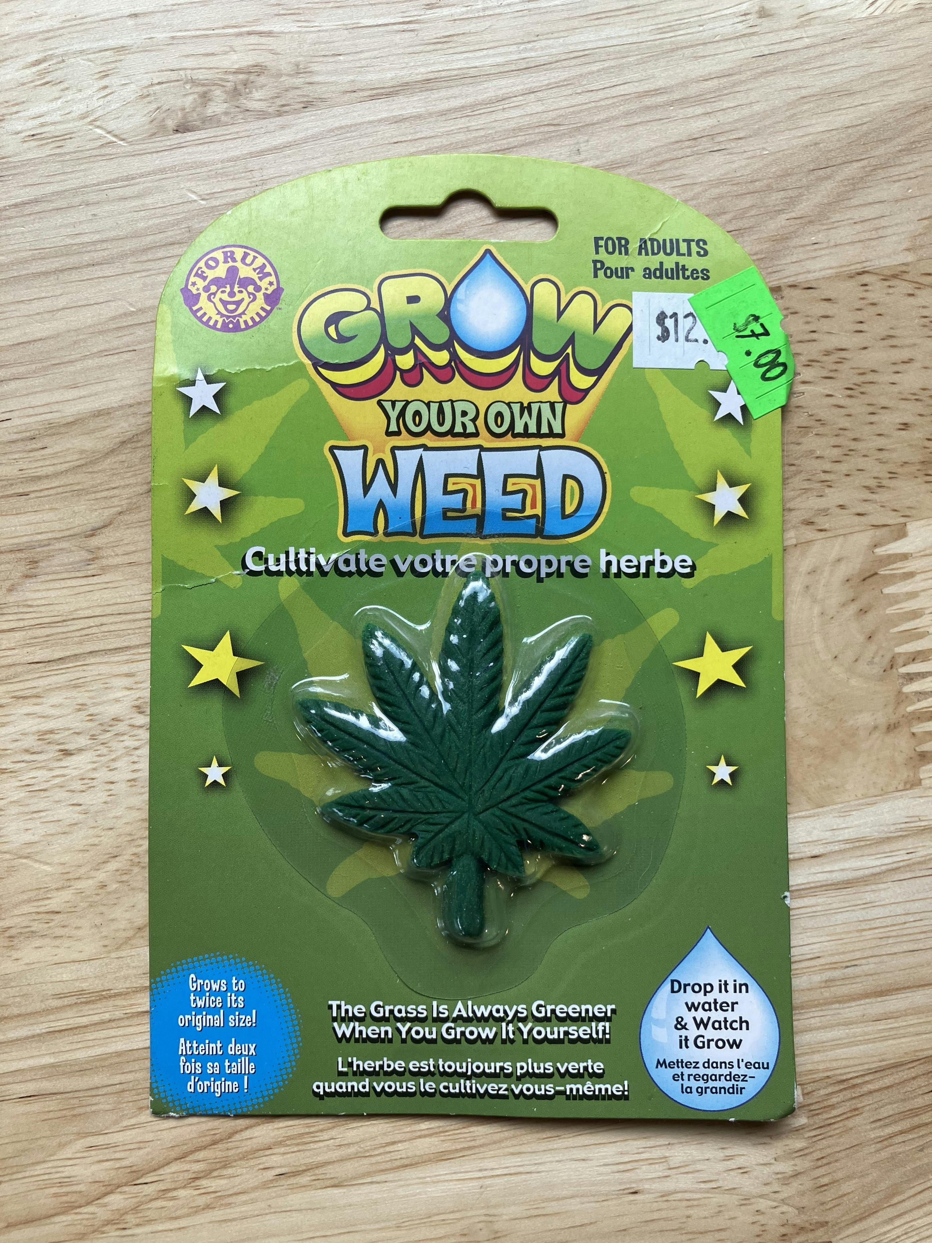 Grow Your Own Weed Toy