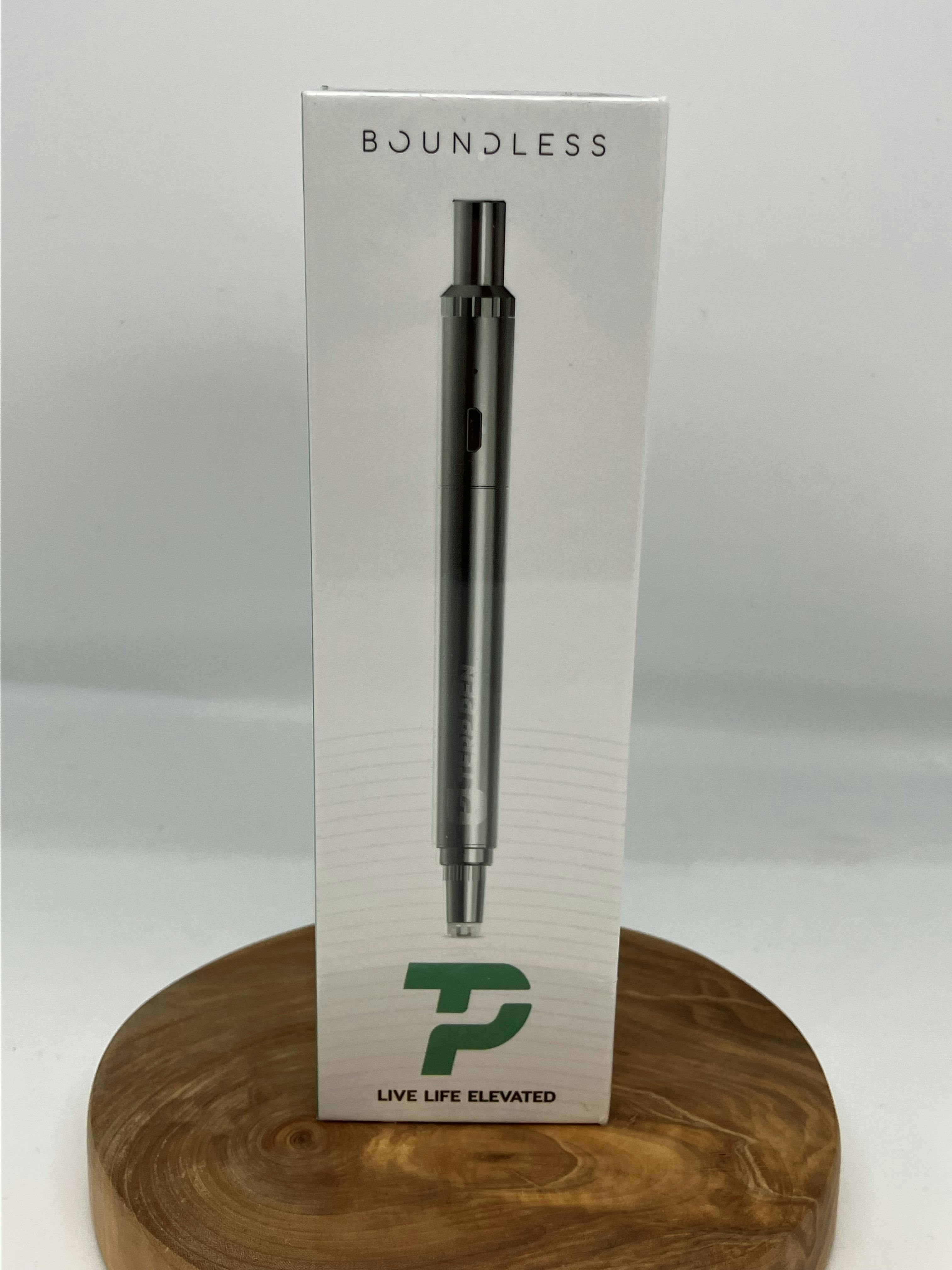 Boundless Terp Pen | Electric Nectar Collector | Silver