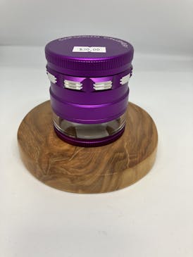 Chromium Grinder with Large Storage