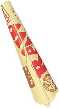 RAW 1 1/4” Cones 6pk | Organic Hemp