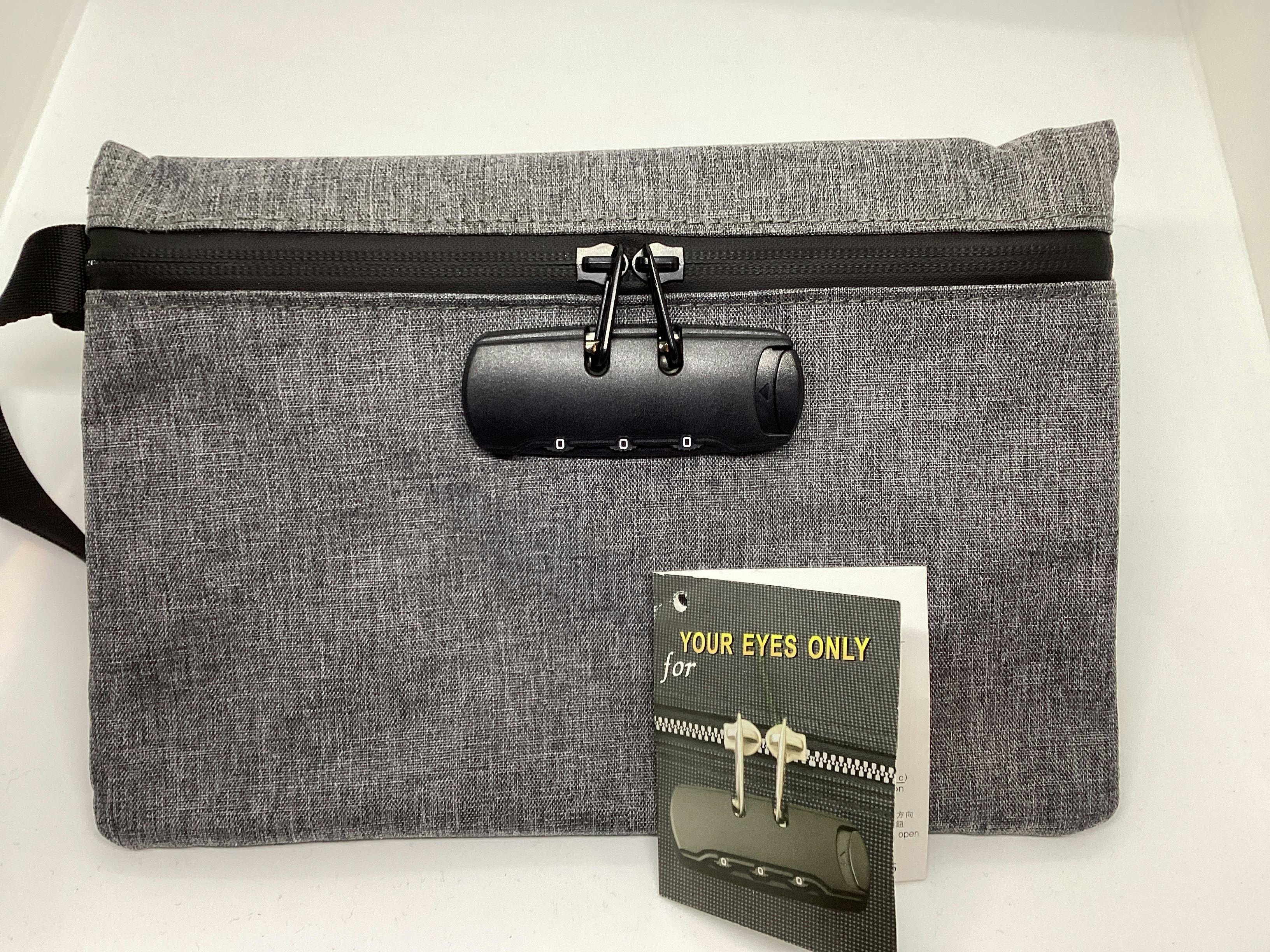 Combination Locking Stash Bag