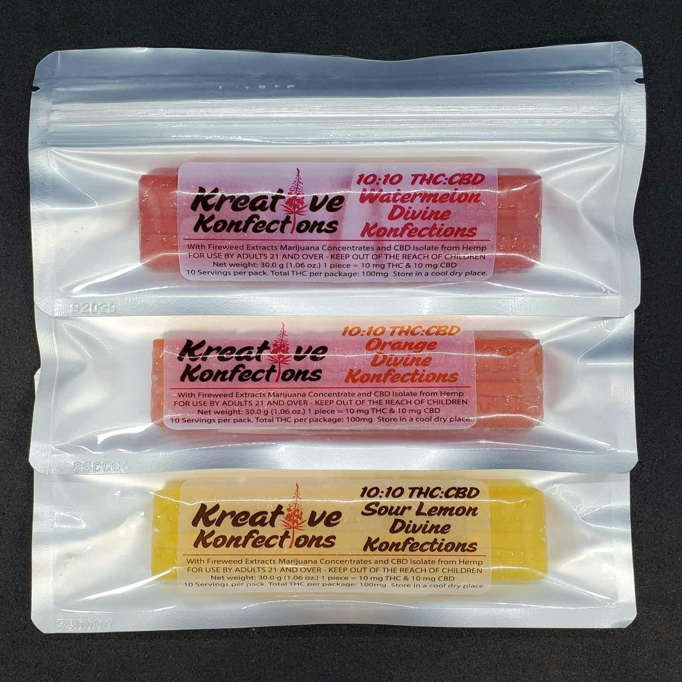Kreative | Peach Divine 1:1 Indica | 100mg 21619