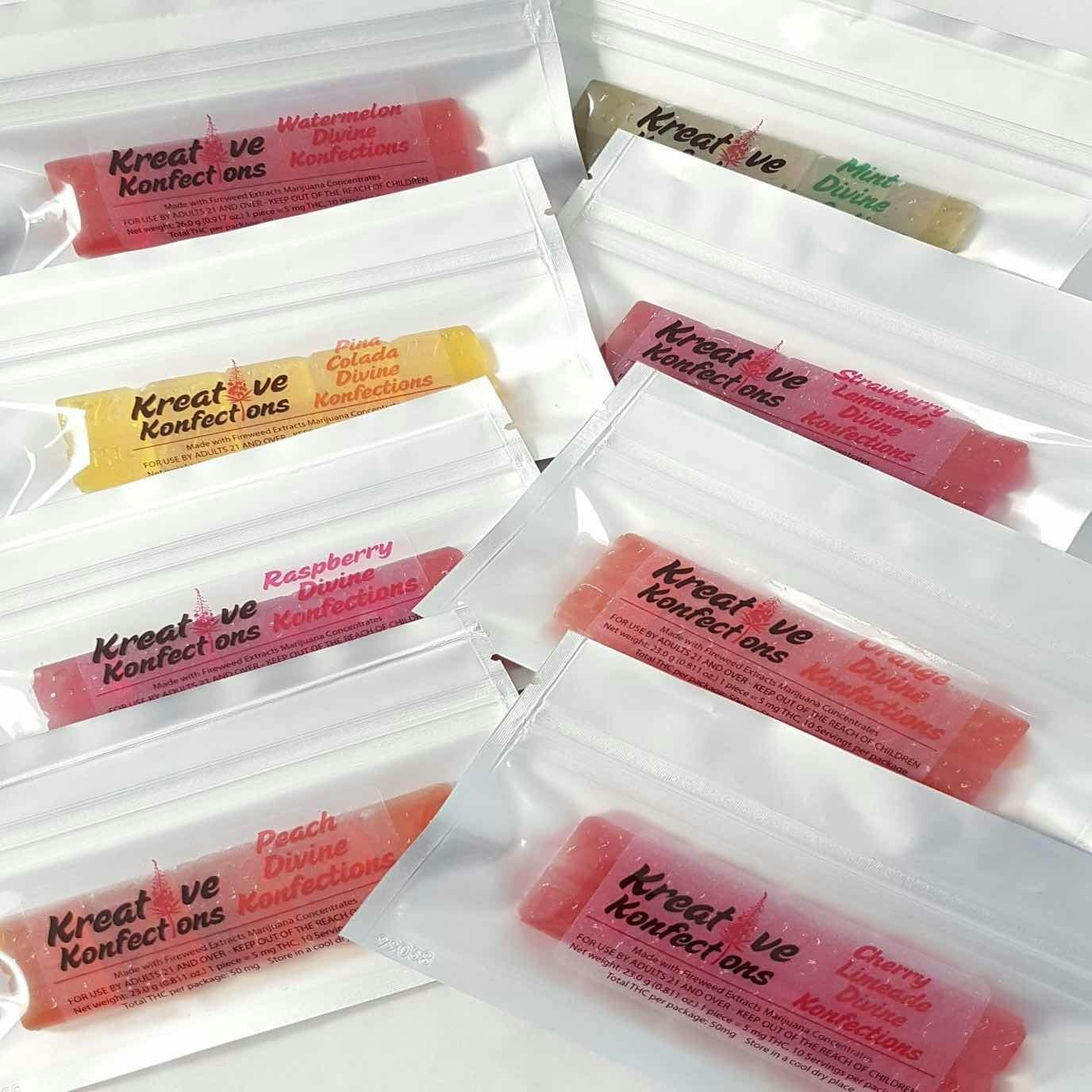 Kreative | Raspberry Divine 1:1 Indica | 100mg 21619